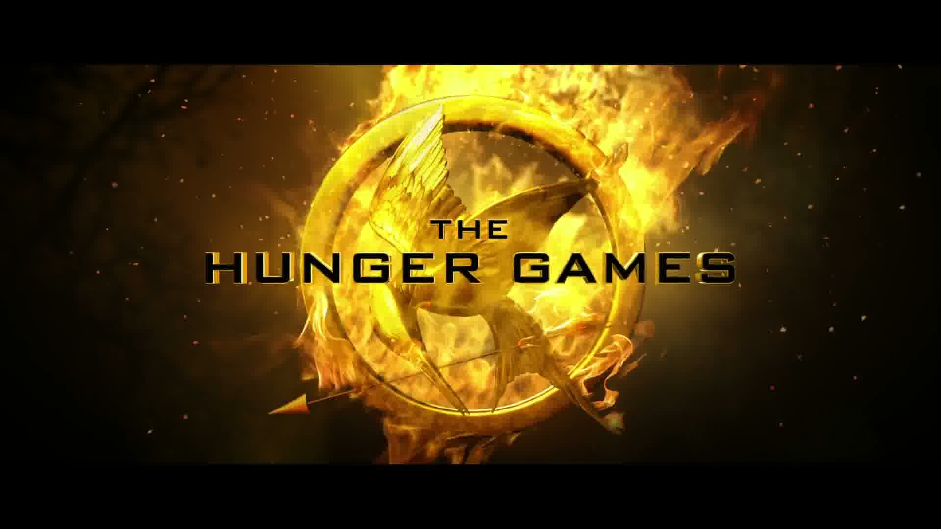 Hunger Games, Logo, Ghiandaia imitatrice, Oro, Full HD, wallpaper per portatile