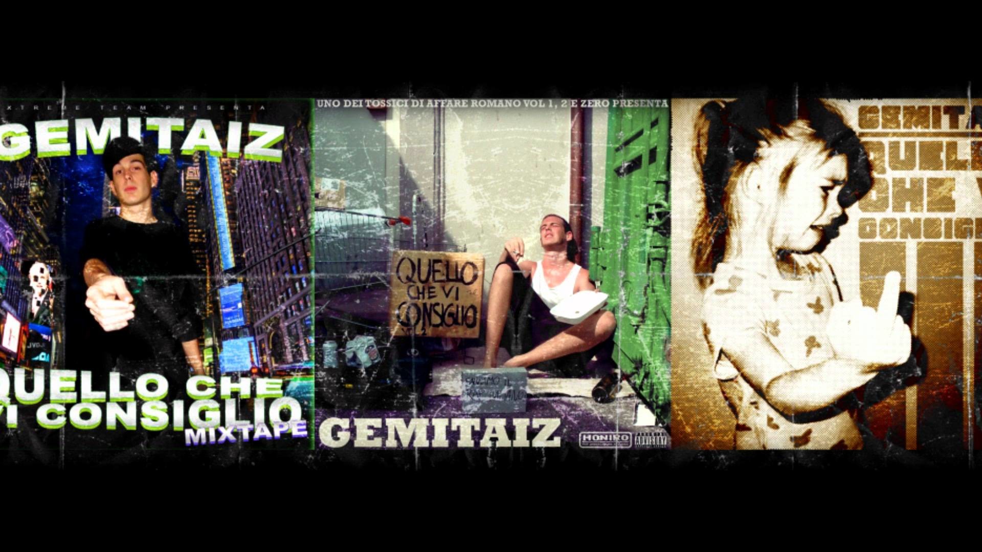Gemitaiz, Quello che vi consiglio, Mixtape, Collage, 1920x1080, sfondo per PC
