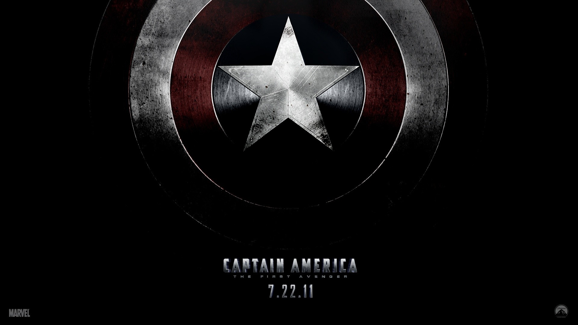 Captain America: Il primo vendicatore, Scudo di Captain America, Marvel, Locandina, sfondo per PC