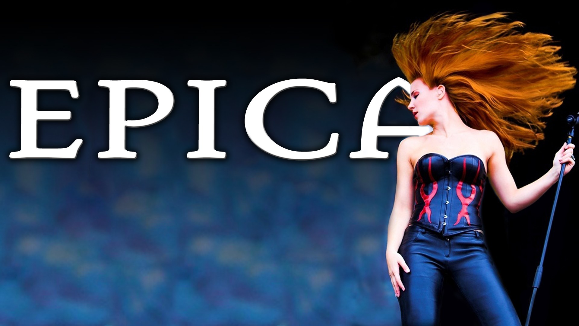 Epica, Simone Simons, Band metal, Capelli rossi, Concerto, 1920x1080, sfondo per PC