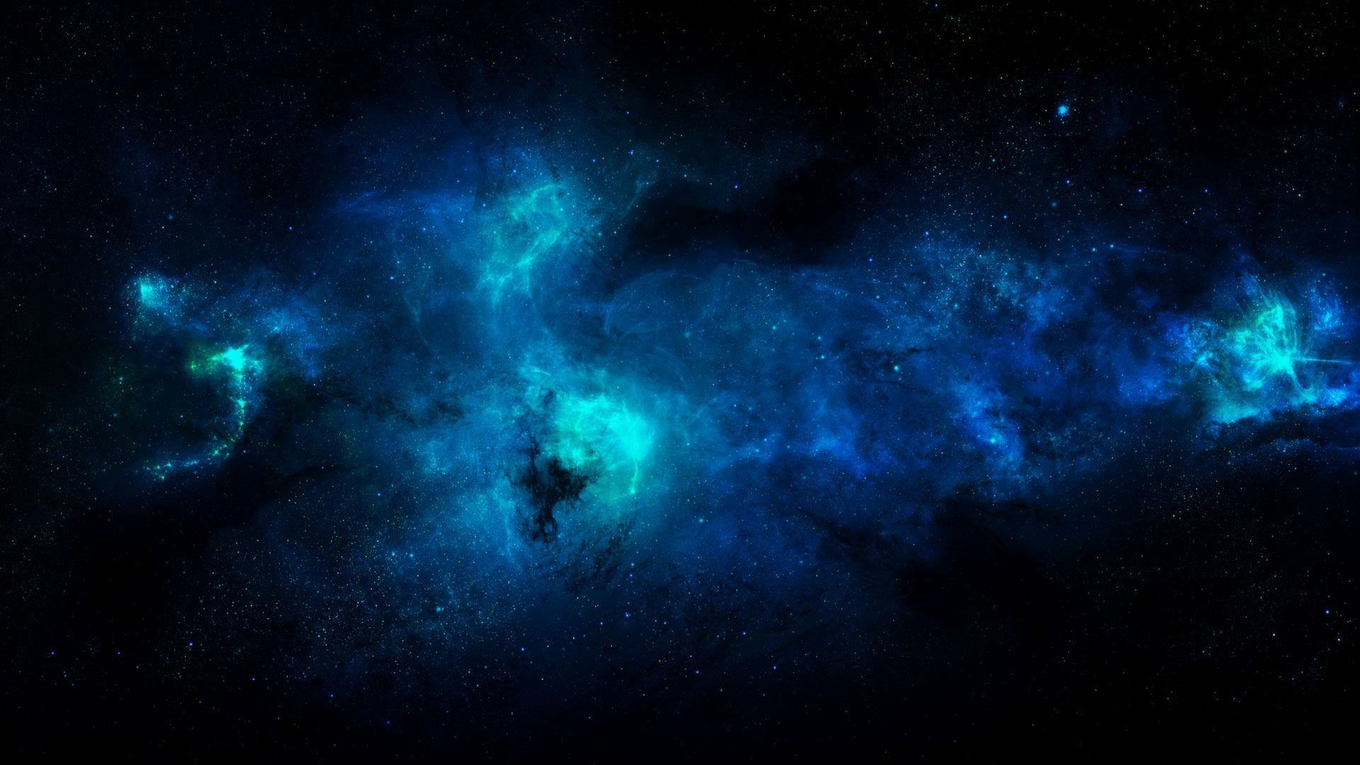 Nebulosa, Spazio, Blu, Full HD, wallpaper per desktop