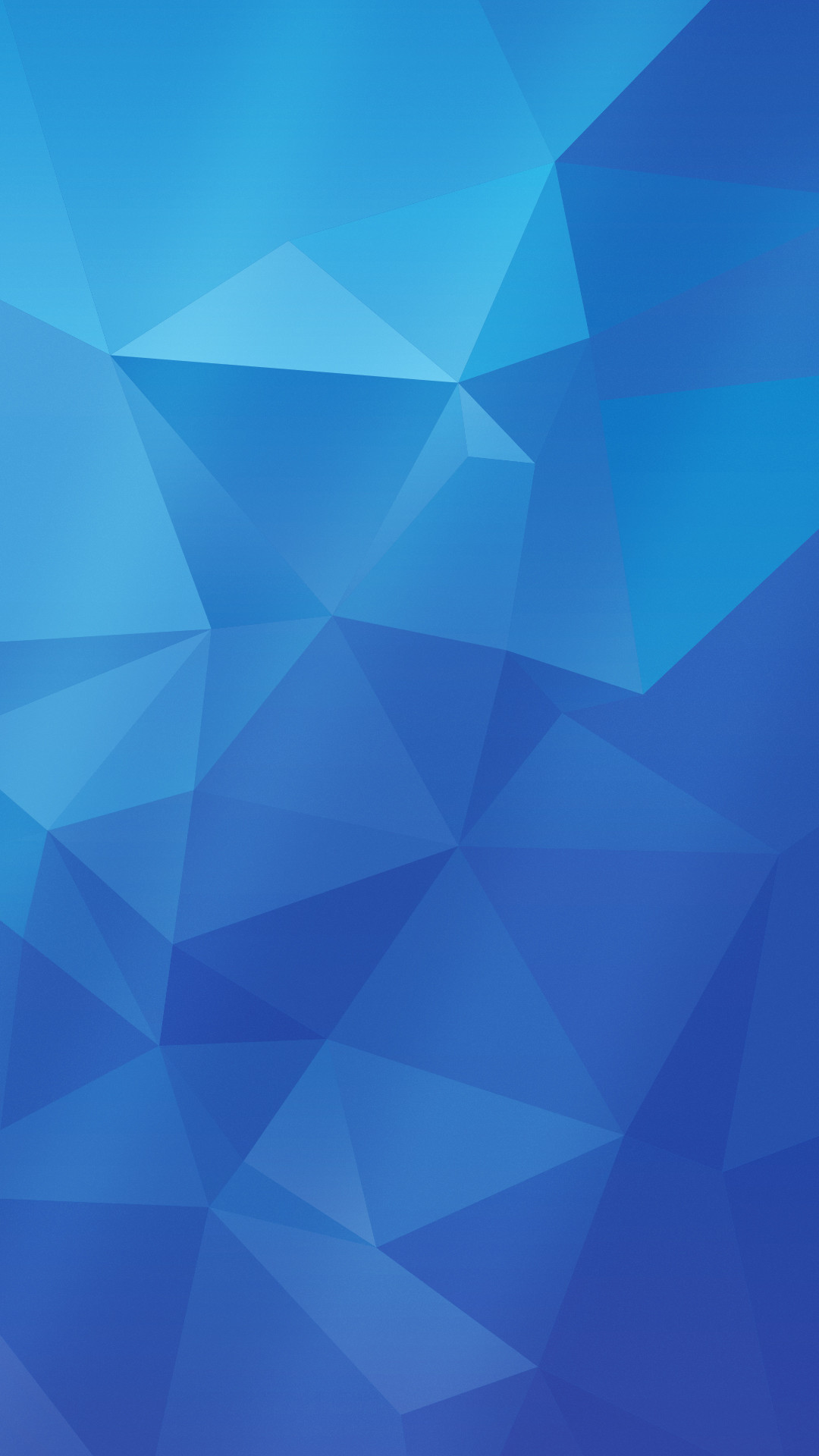 Samsung Galaxy S5, Low poly, Blu, Geometrico, Full HD, wallpaper per smartphone