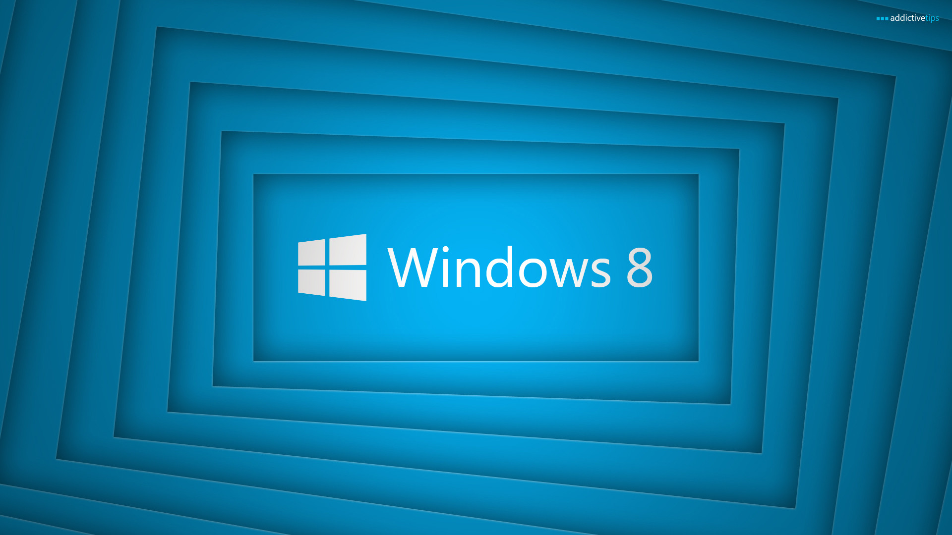 Windows 8, Logo Windows, Tunnel, Azzurro, 1920x1080, sfondo per PC