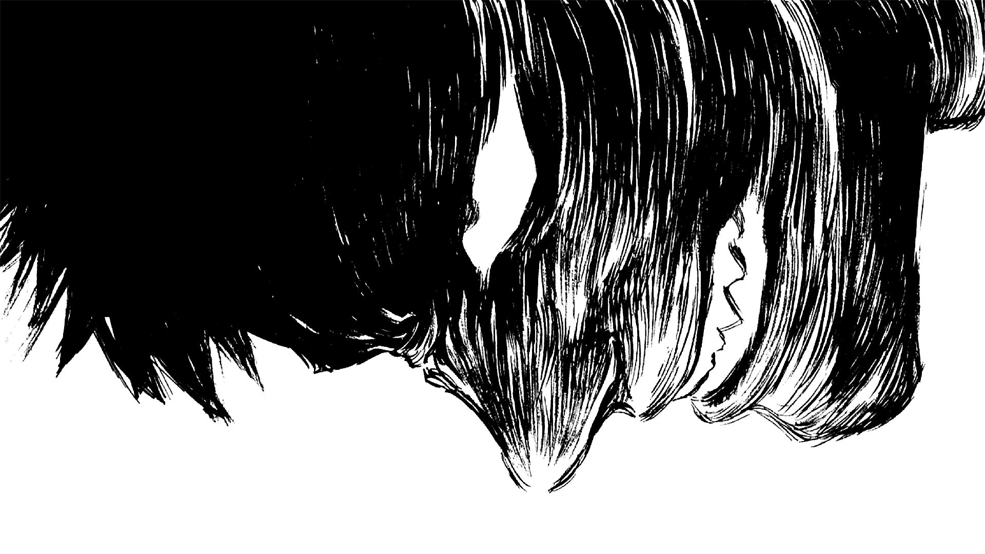 Gatsu, Berserk, Manga, Mantello, Bianco e nero, Full HD 1080p, sfondo desktop