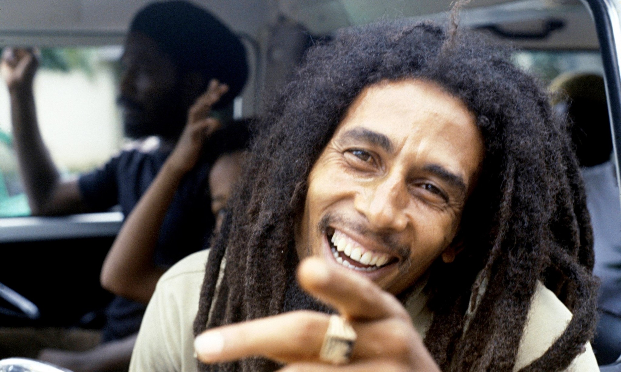 Bob Marley, Sorriso, Dreadlocks, Fotografia, Full HD, sfondo per PC e portatile