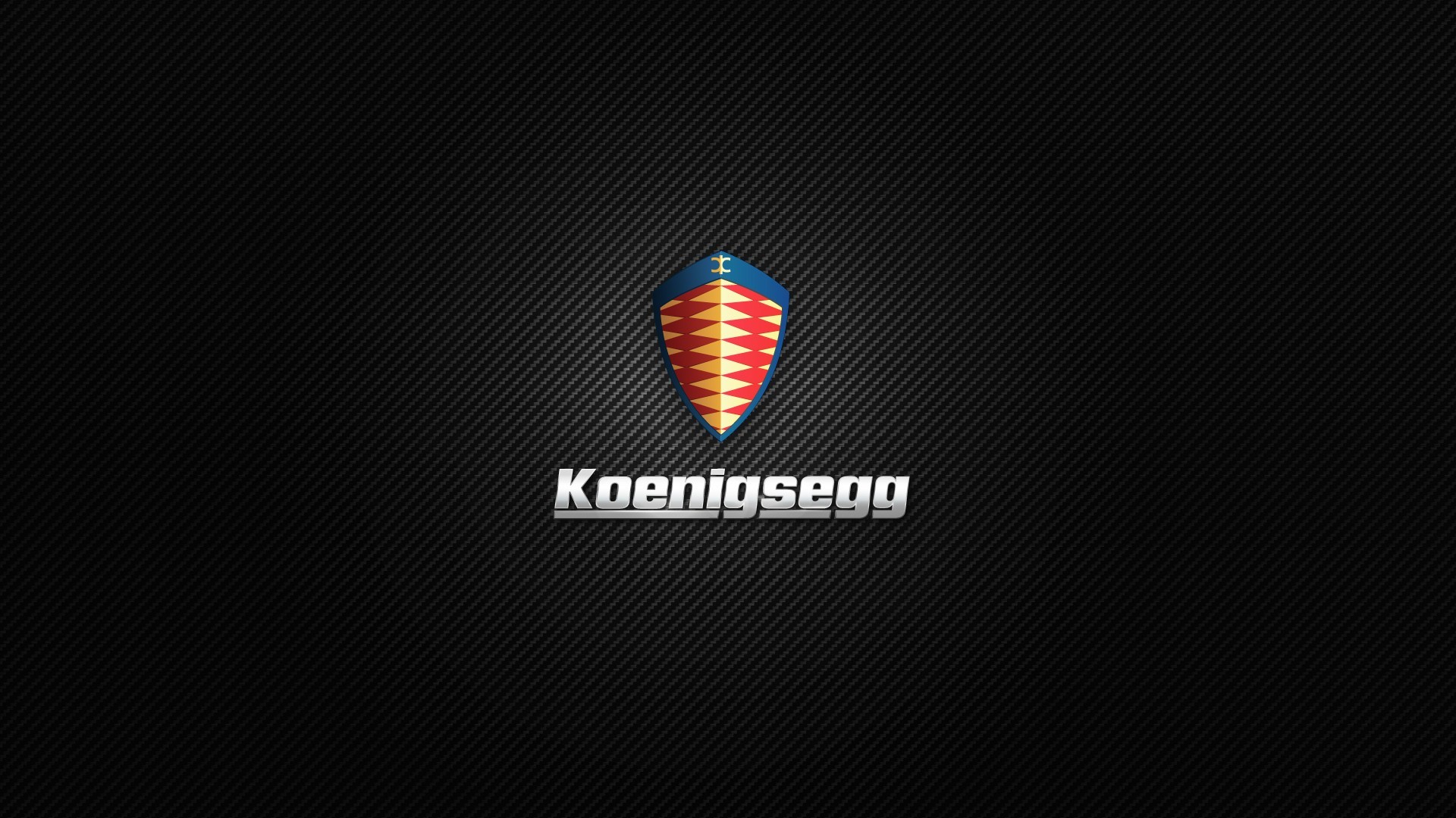 Logo Koenigsegg, Koenigsegg, Fibra di carbonio, Nero, Full HD, sfondo per PC