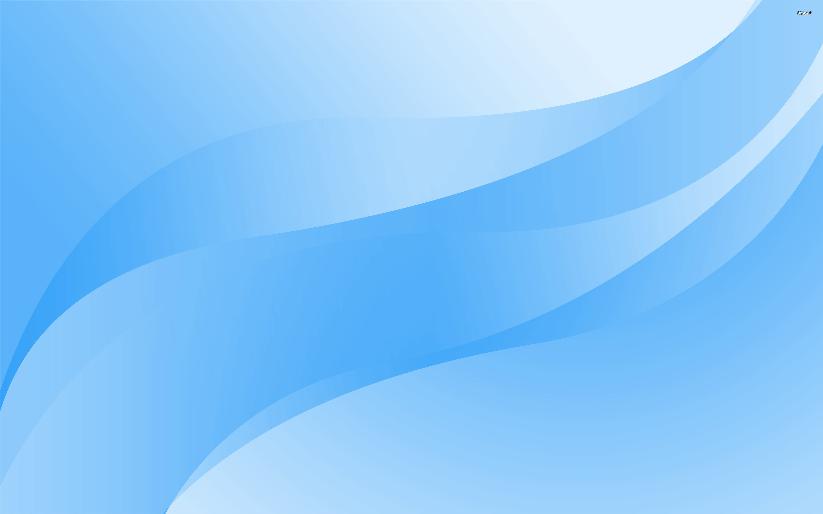 Azzurro, Onde, Curve, Astratto, Bianco e blu, 2K, sfondo per PC