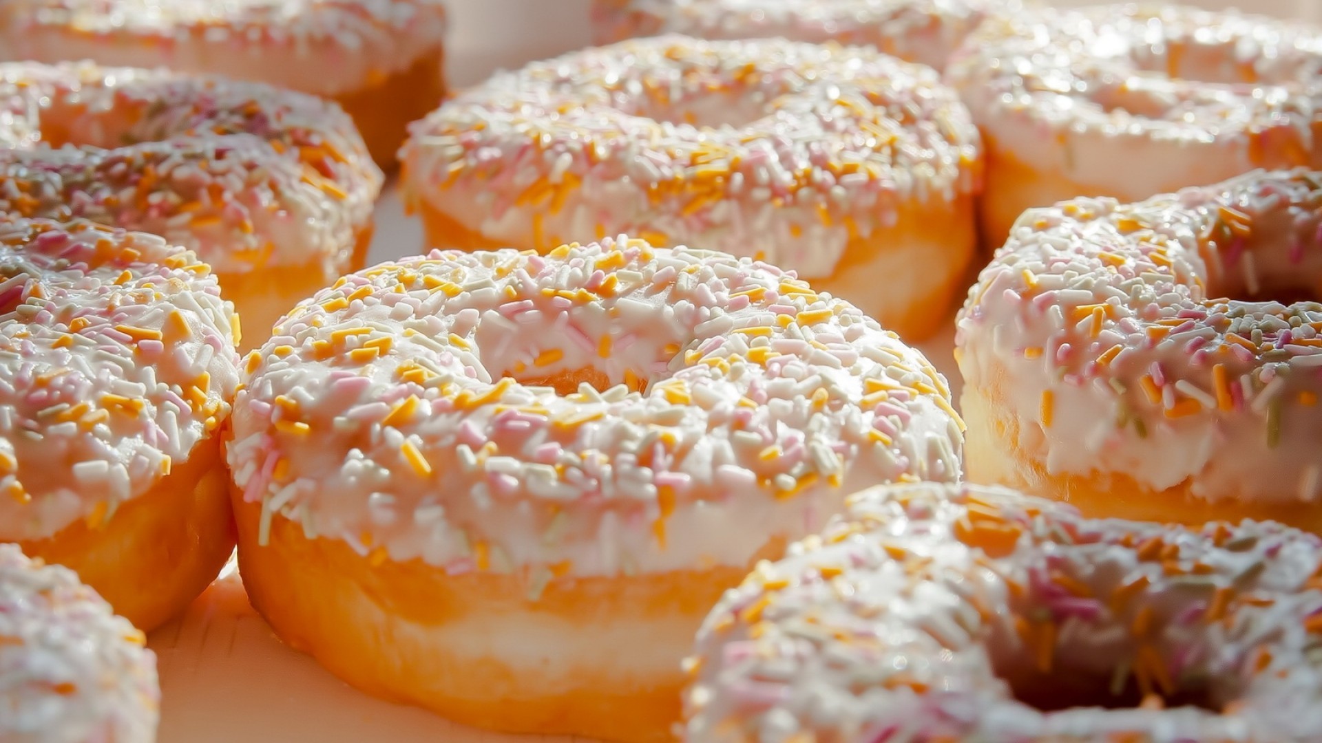 Ciambelle, Donut, Codette, Glassa, 16:9 Full HD, wallpaper widescreen