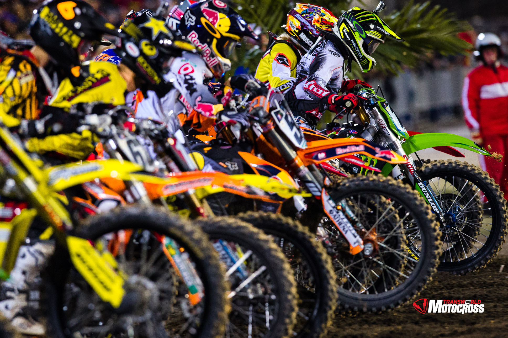 Motocross, Partenza, Gara, Piloti, Full HD, wallpaper per portatile