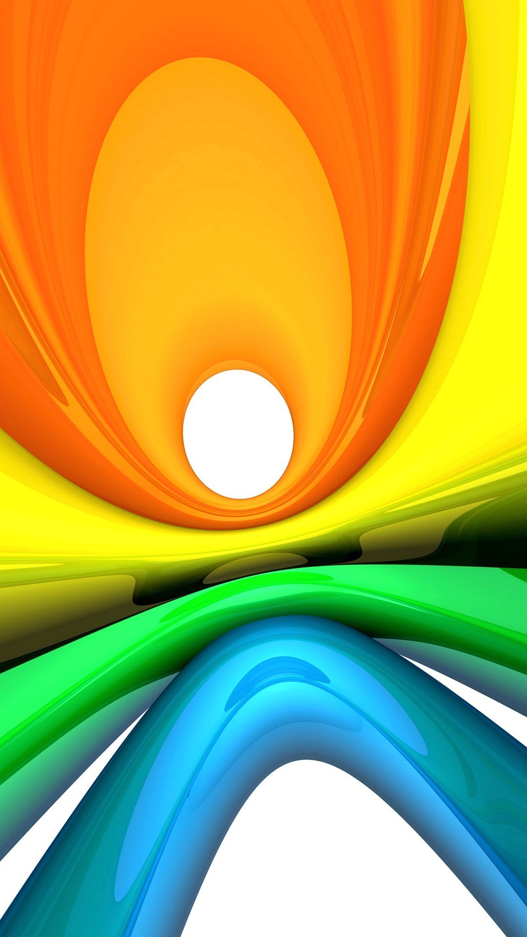 Astratto, Curve, Colori vivaci, Arte digitale, Full HD, sfondo per iPhone e Android