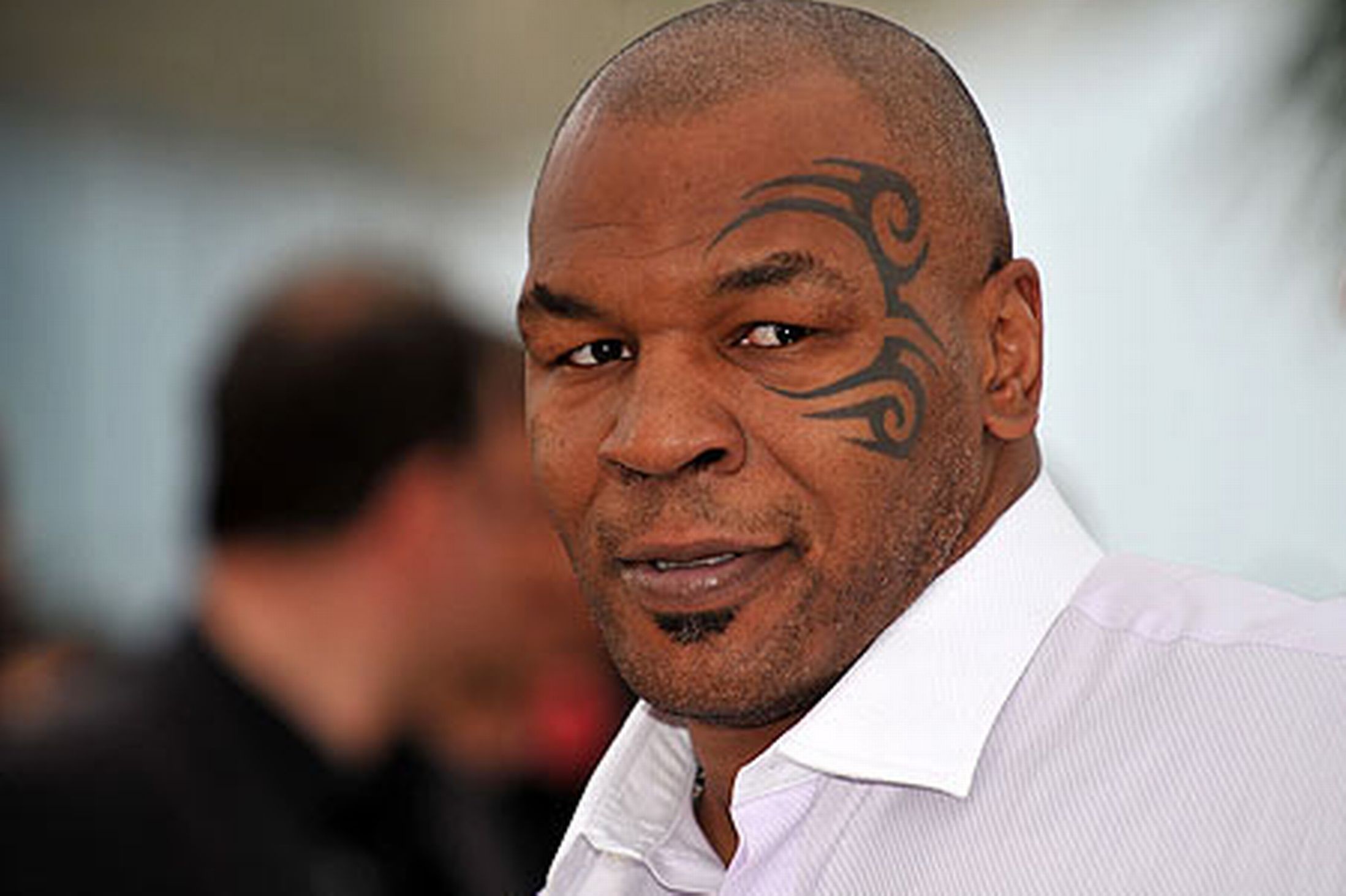 Mike Tyson, Tatuaggio tribale, Ritratto, Full HD, sfondo Windows 11