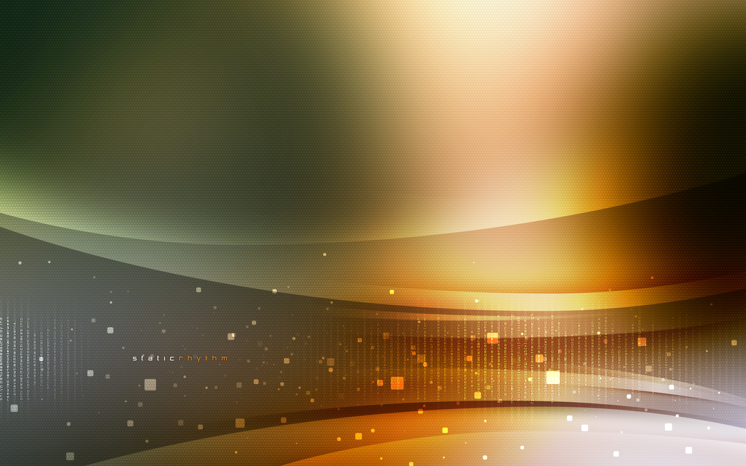 Onde, Astratto, Oro, Luci, 2560x1600, sfondo per PC