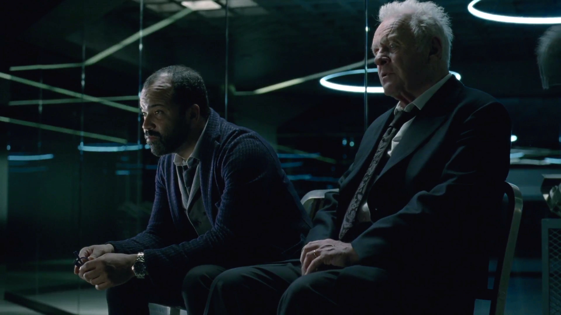 Bernard Lowe, Jeffrey Wright, Robert Ford, Anthony Hopkins, Westworld, wallpaper 1920x1080