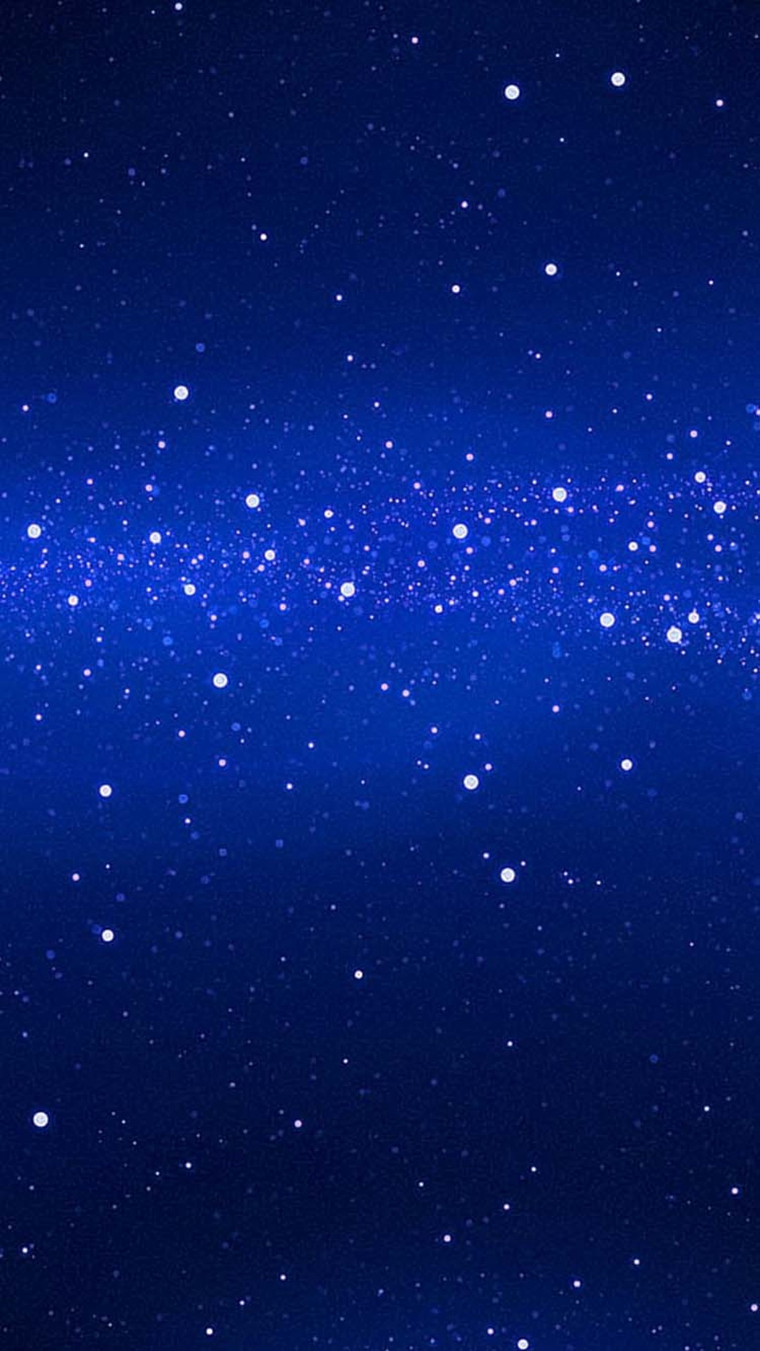 Stelle, Cielo blu, Via Lattea, Blu, 1080x1920, schermata di blocco iPhone