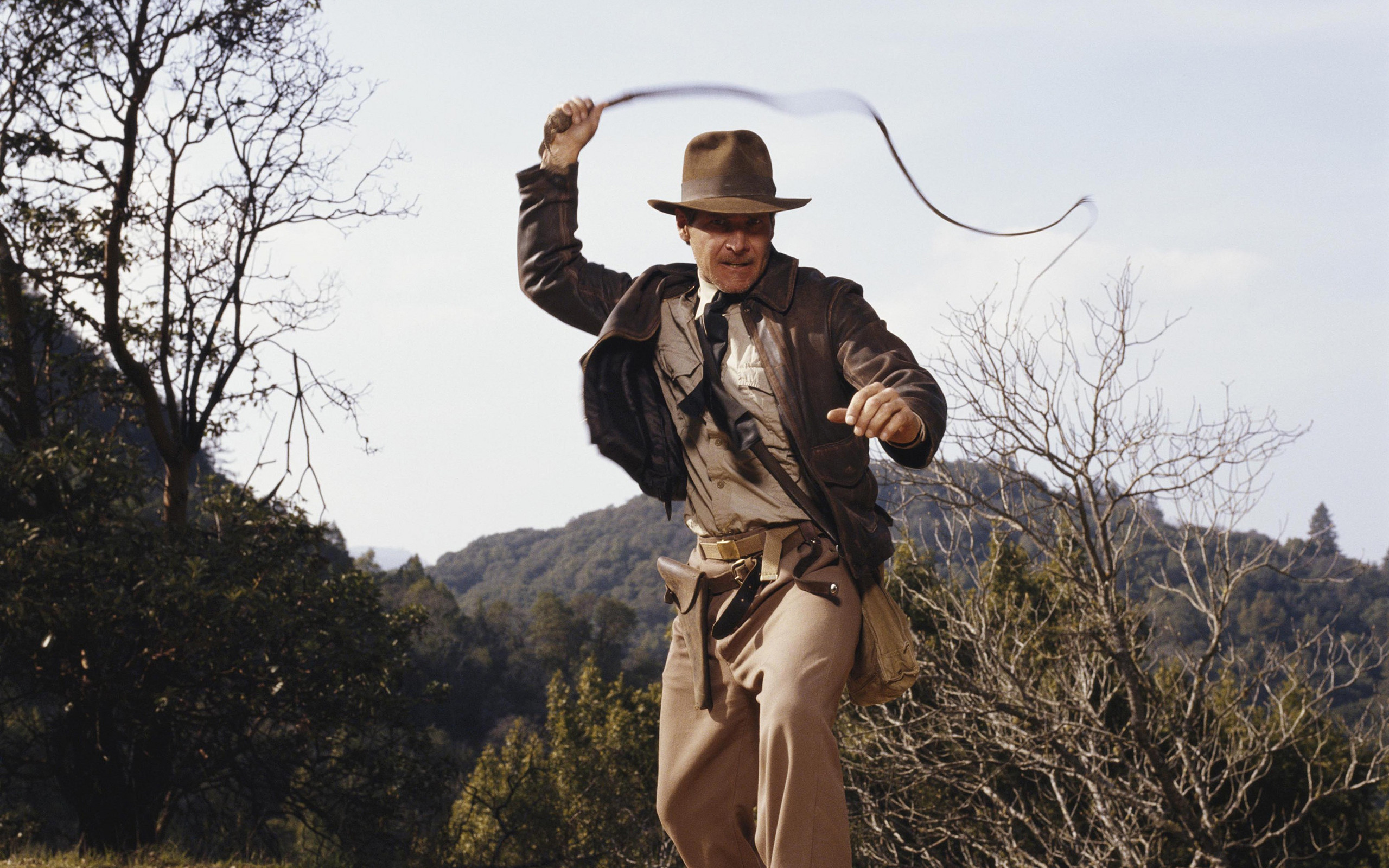 Indiana Jones, Harrison Ford, Frusta, Bosco, 2560x1600, sfondo MacBook Pro