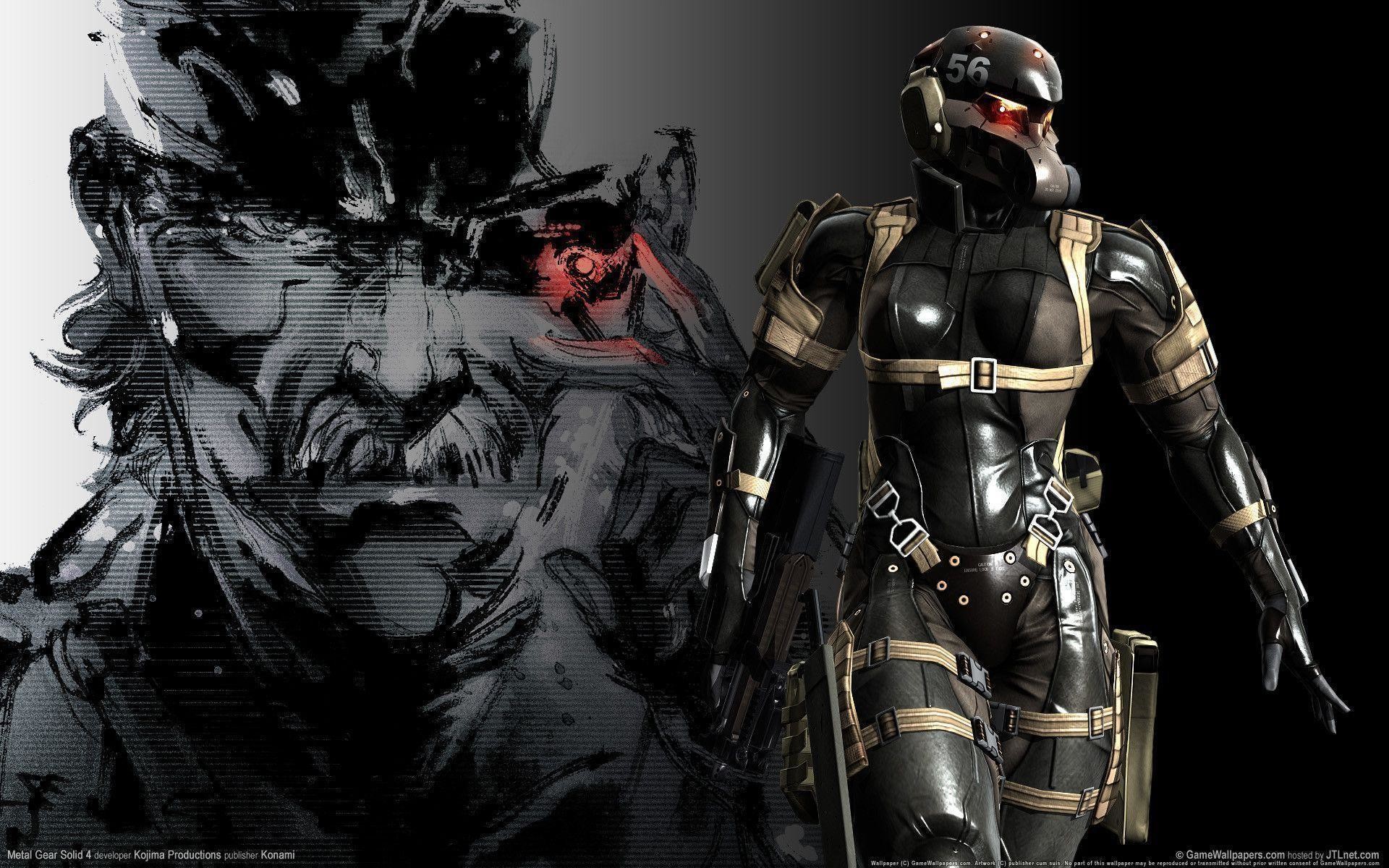 Naked Snake, Metal Gear Solid, Tuta da infiltrazione, Arte digitale, sfondo 1920x1200 per PC