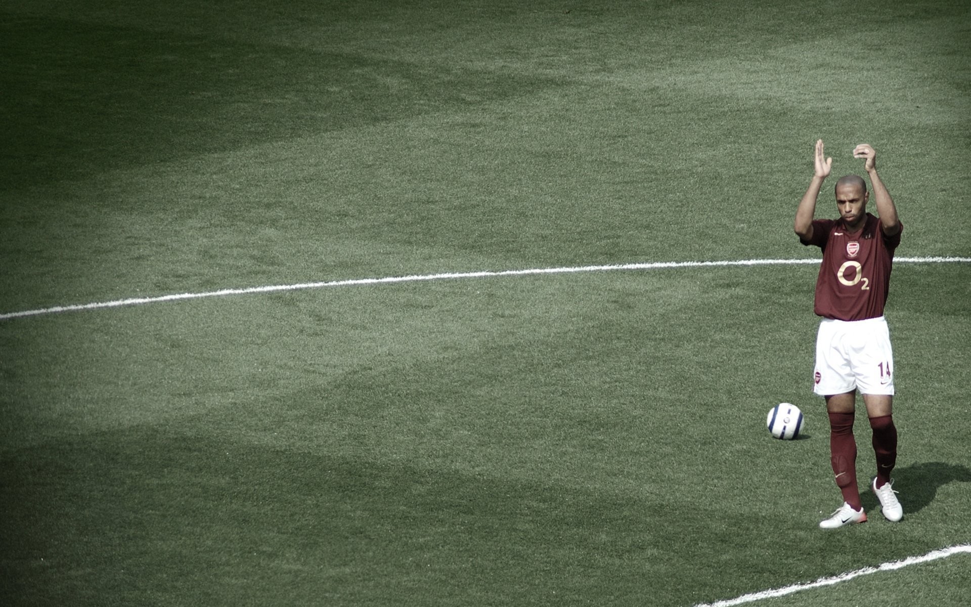 Thierry Henry, Arsenal, Campo da calcio, Applauso, 1920x1200, sfondo MacBook Pro