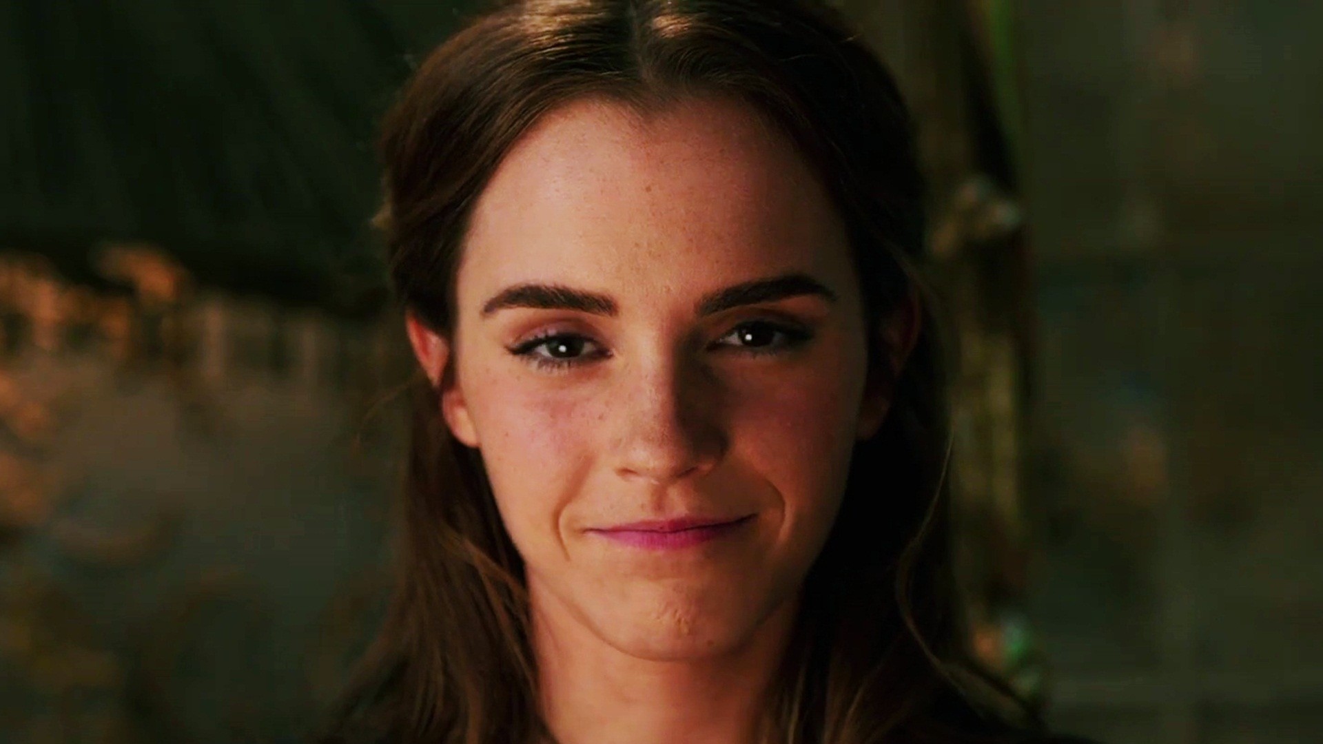 Emma Watson, Sorriso, Lentiggini, 16:9 Full HD, sfondo widescreen