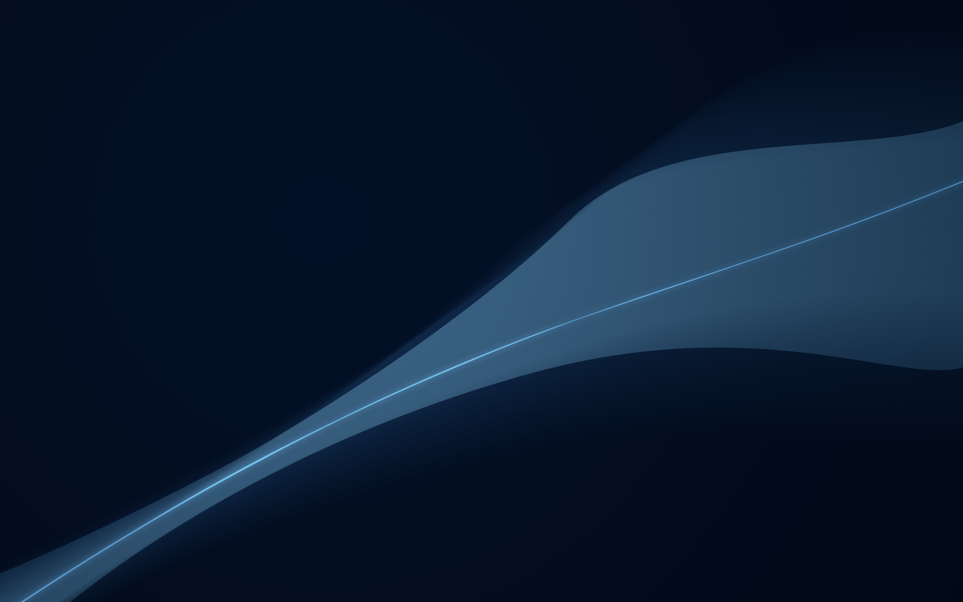 Onde, Blu scuro, Linee, Astratto, Full HD, sfondo per PC e portatile