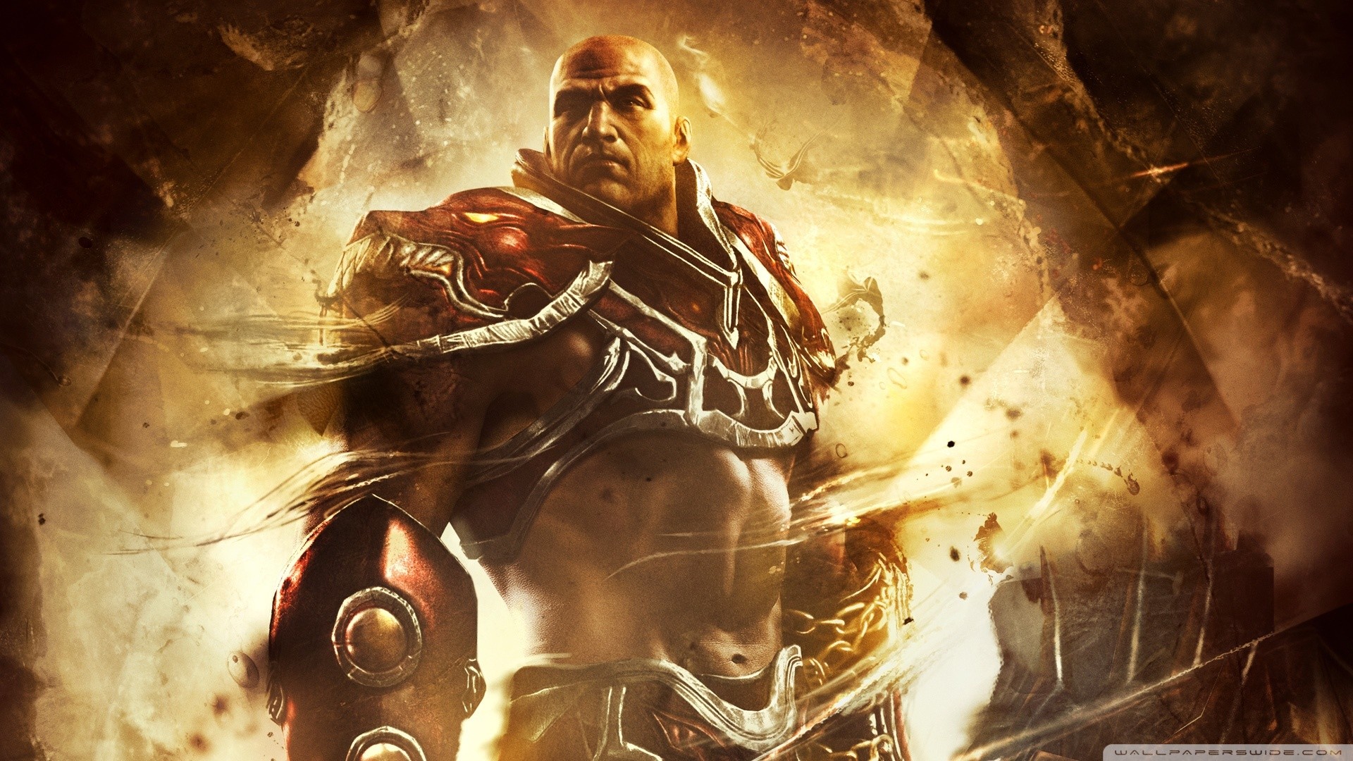 Deimos, God of War: Ghost of Sparta, Guerriero spartano, Fumo, 1920x1080, immagine di sfondo