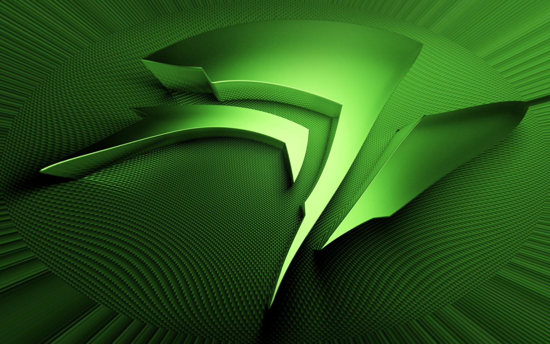 NVIDIA, Logo, Verde, 1920x1200, sfondo MacBook Pro