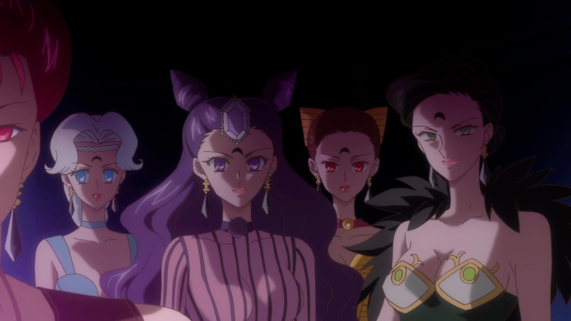 Ayakashi Sisters, Sailor Moon Crystal, Cattive, Full HD, sfondo per portatile