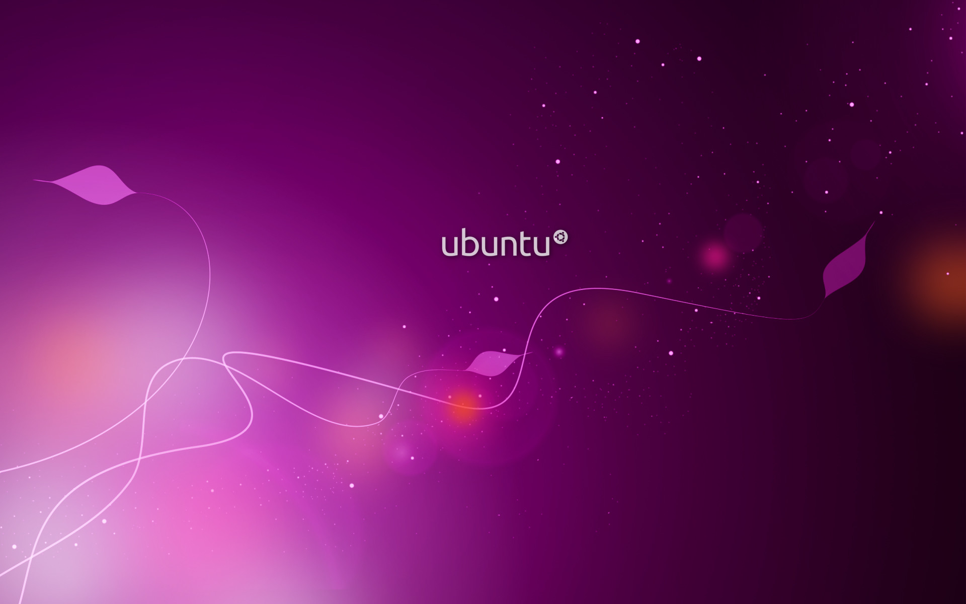 Ubuntu, Logo, Viola, Magenta, Full HD, sfondo Windows 11