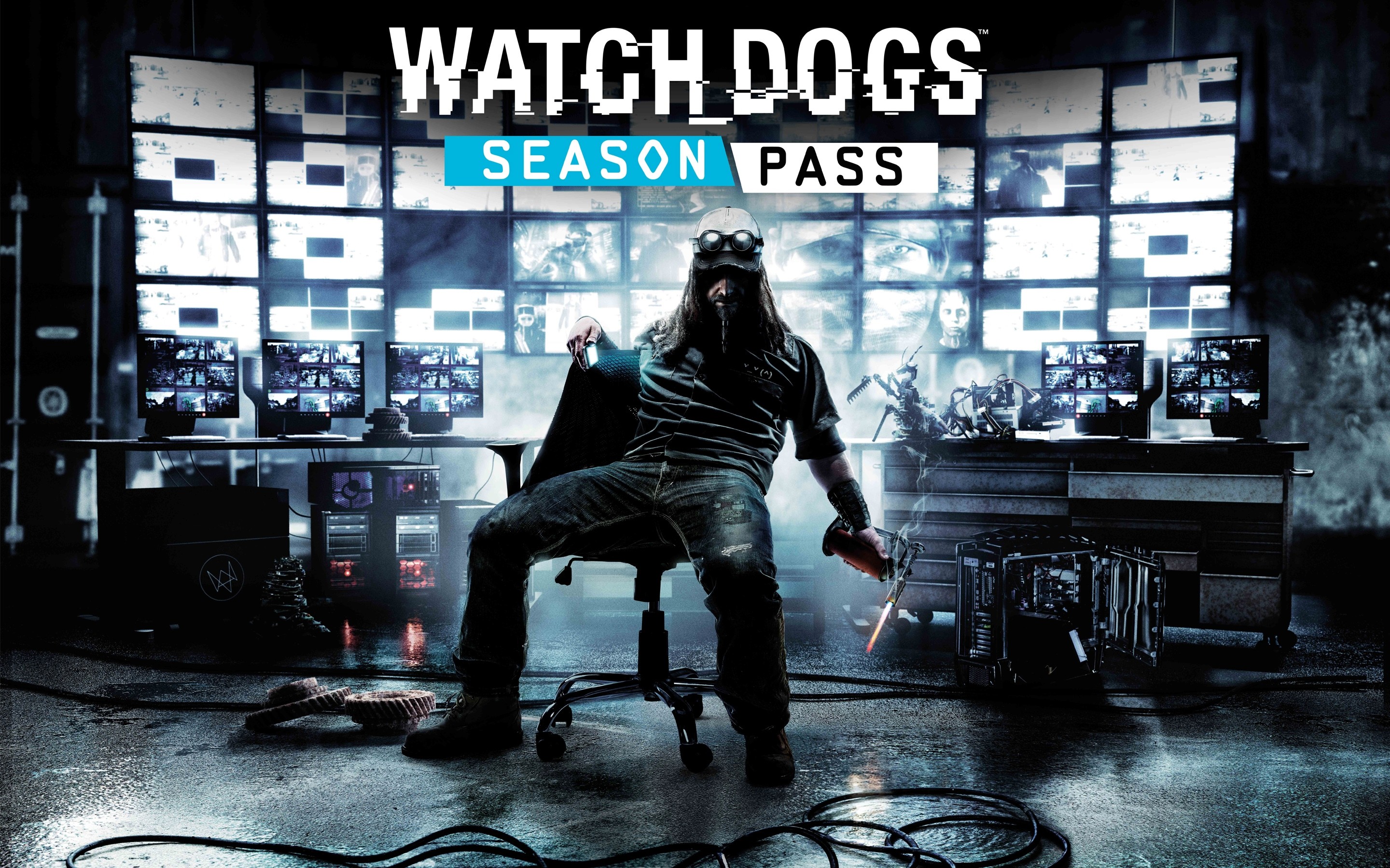 Watch Dogs, Season Pass, Hacker, Monitor, 2K, sfondo per portatile
