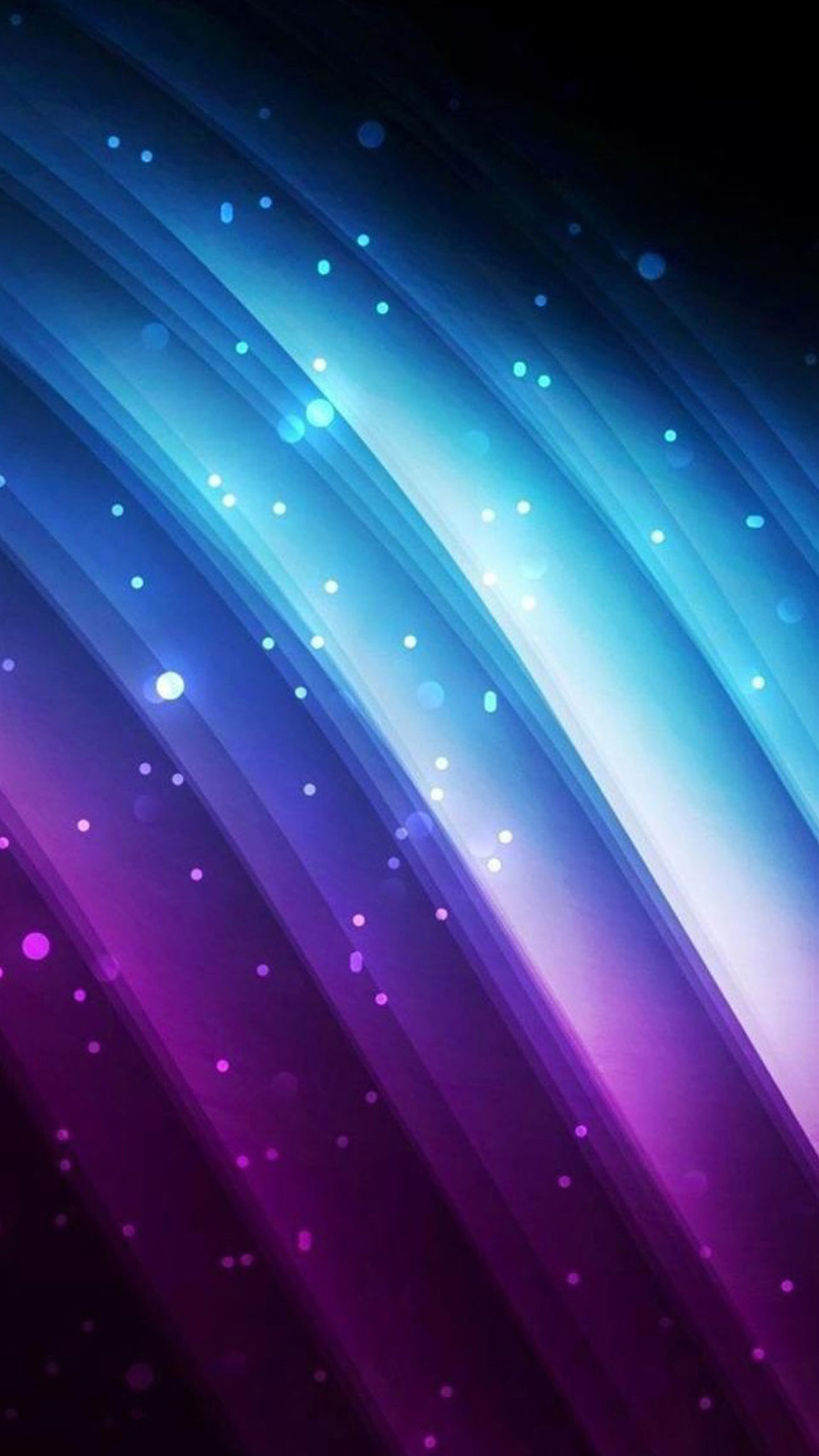 Fasci di luce, Blu, Viola, Astratto, QHD+, sfondo verticale per cellulare