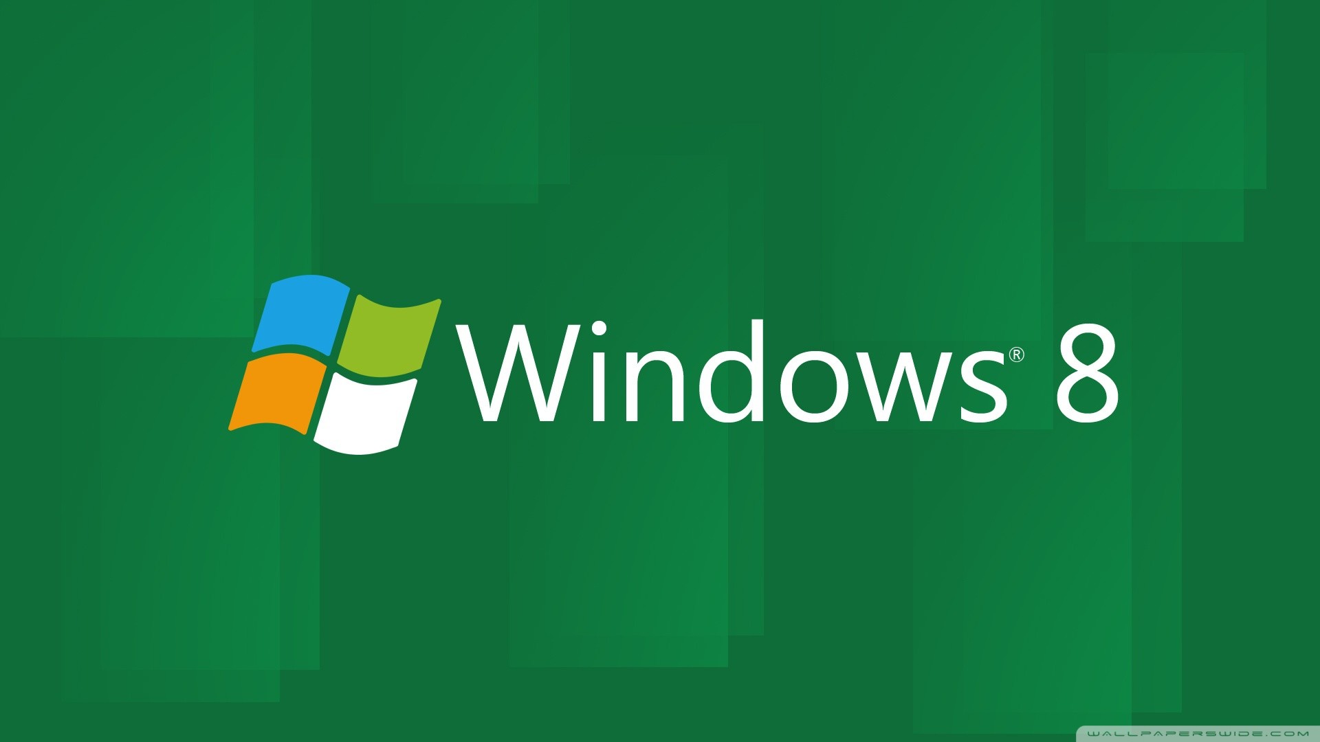 Windows 8, Logo Windows, Verde, Microsoft, Full HD, sfondo desktop