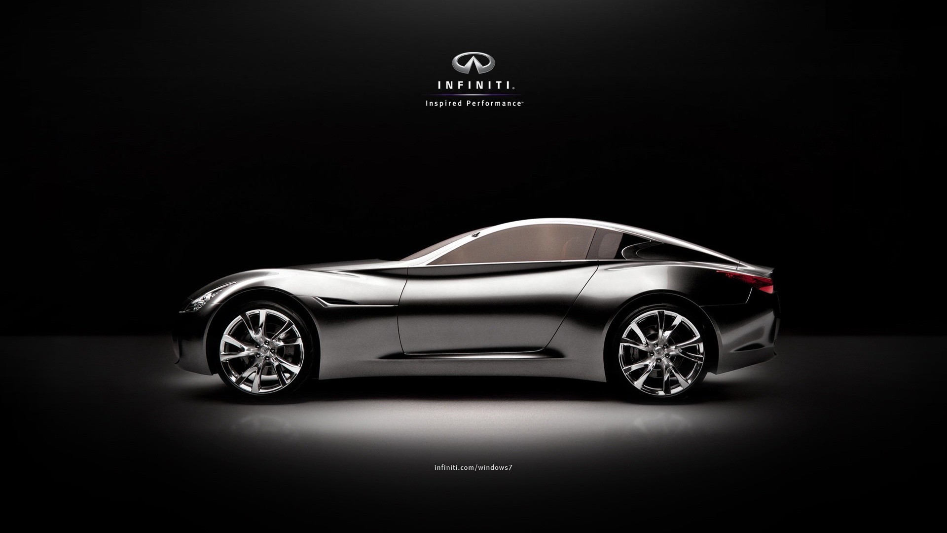 Infiniti Essence, Concept car, Sfondo nero, Argento, 16:9 Full HD, wallpaper widescreen