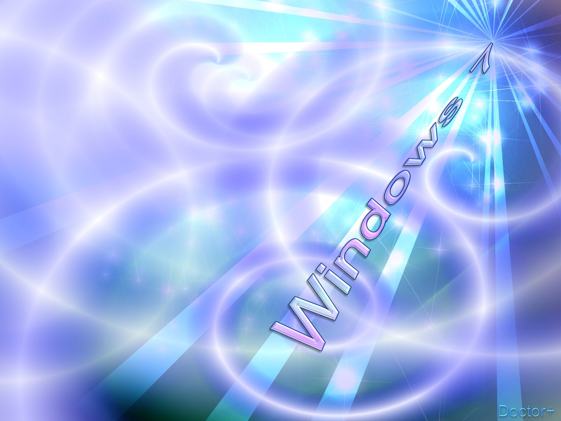 Windows 7, Spirali, Lilla, Astratto, Full HD, wallpaper per tablet
