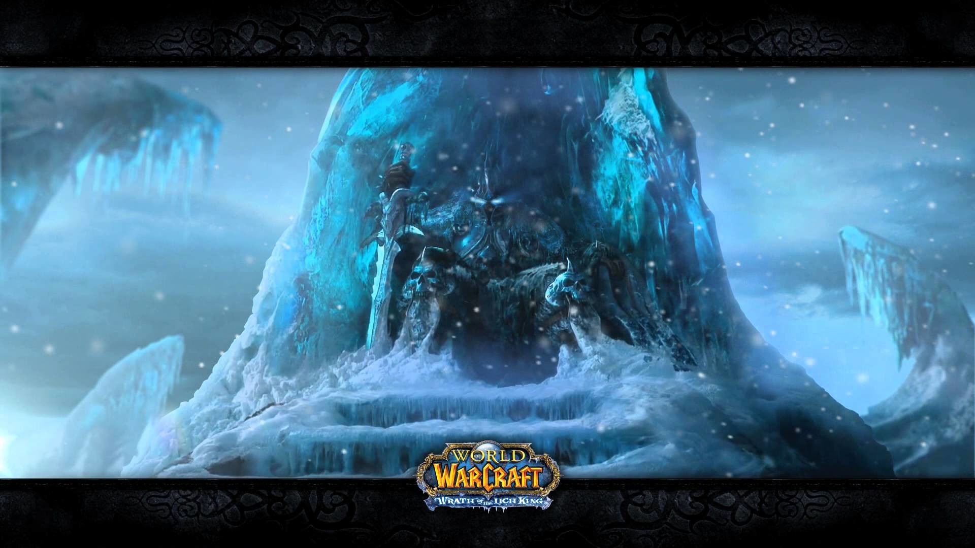 Corona di Ghiaccio, Icecrown, World of Warcraft: Wrath of the Lich King, wallpaper desktop Full HD