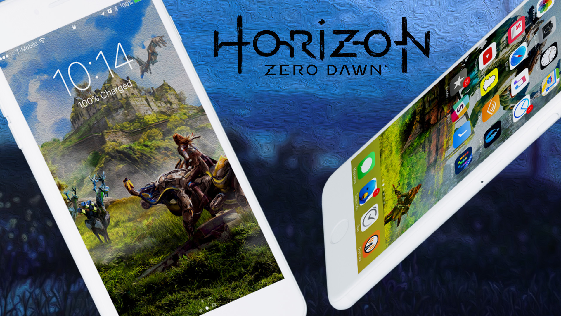 Horizon Zero Dawn, Logo, Smartphone, Tablet, Full HD 1080p, sfondo desktop