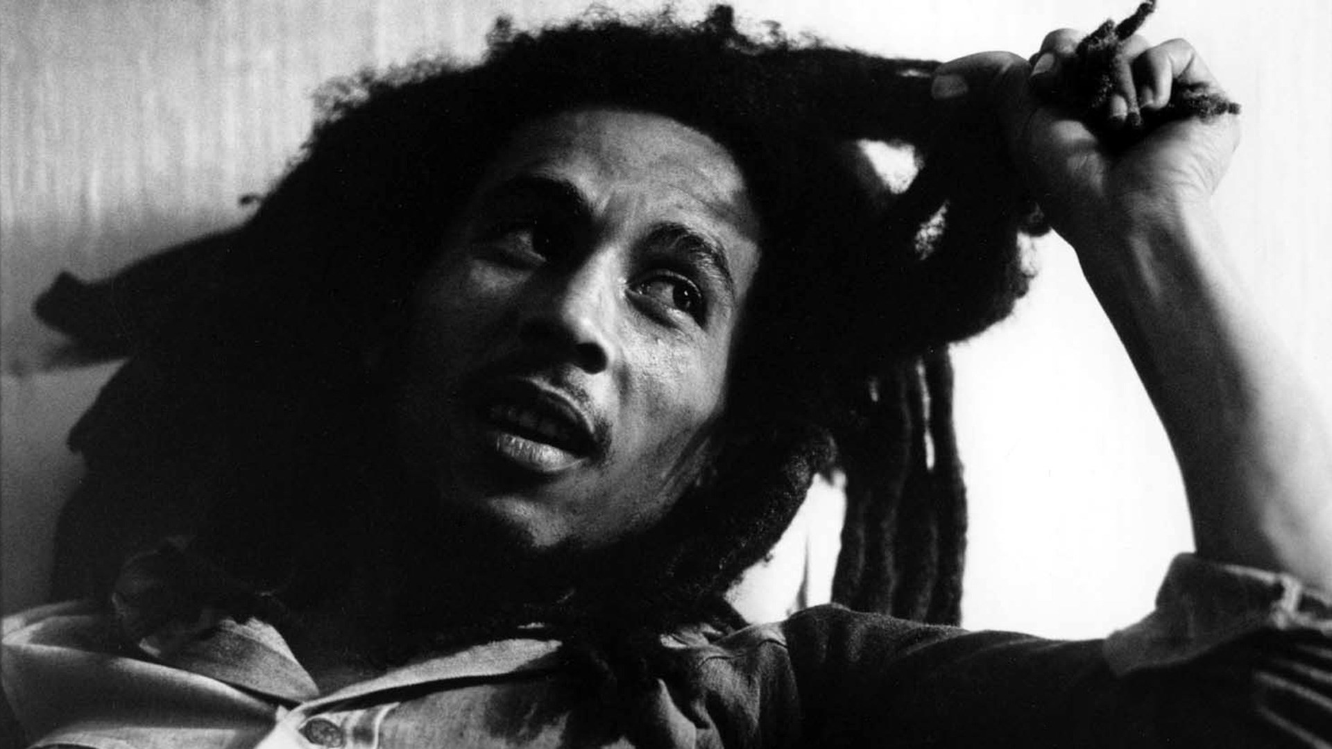 Bob Marley, Dreadlocks, Bianco e nero, Fotografia, Full HD 1080p, sfondo desktop
