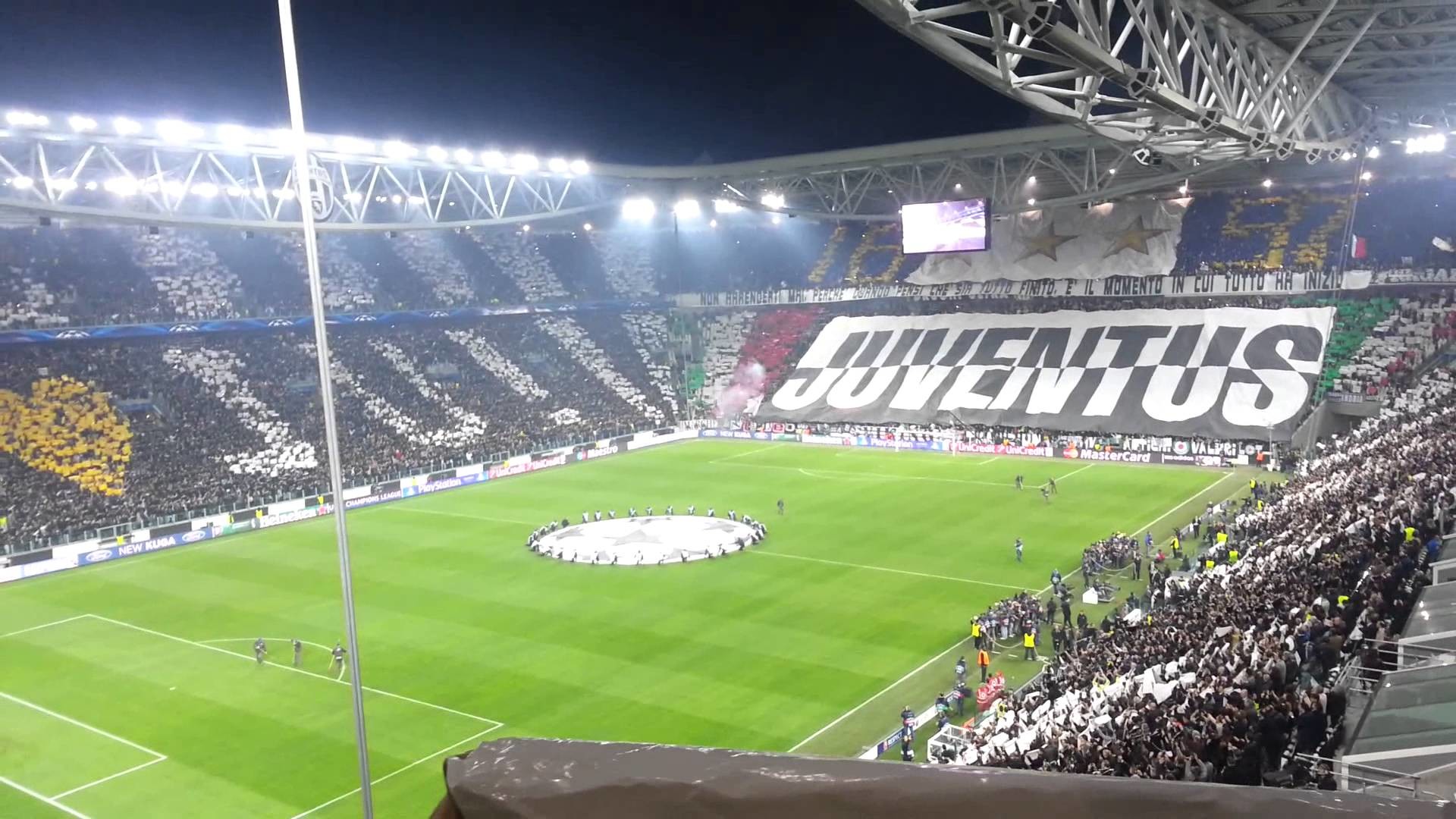 Juventus Stadium, Coreografia, Tifosi, Stadio, 1920x1080, sfondo per PC