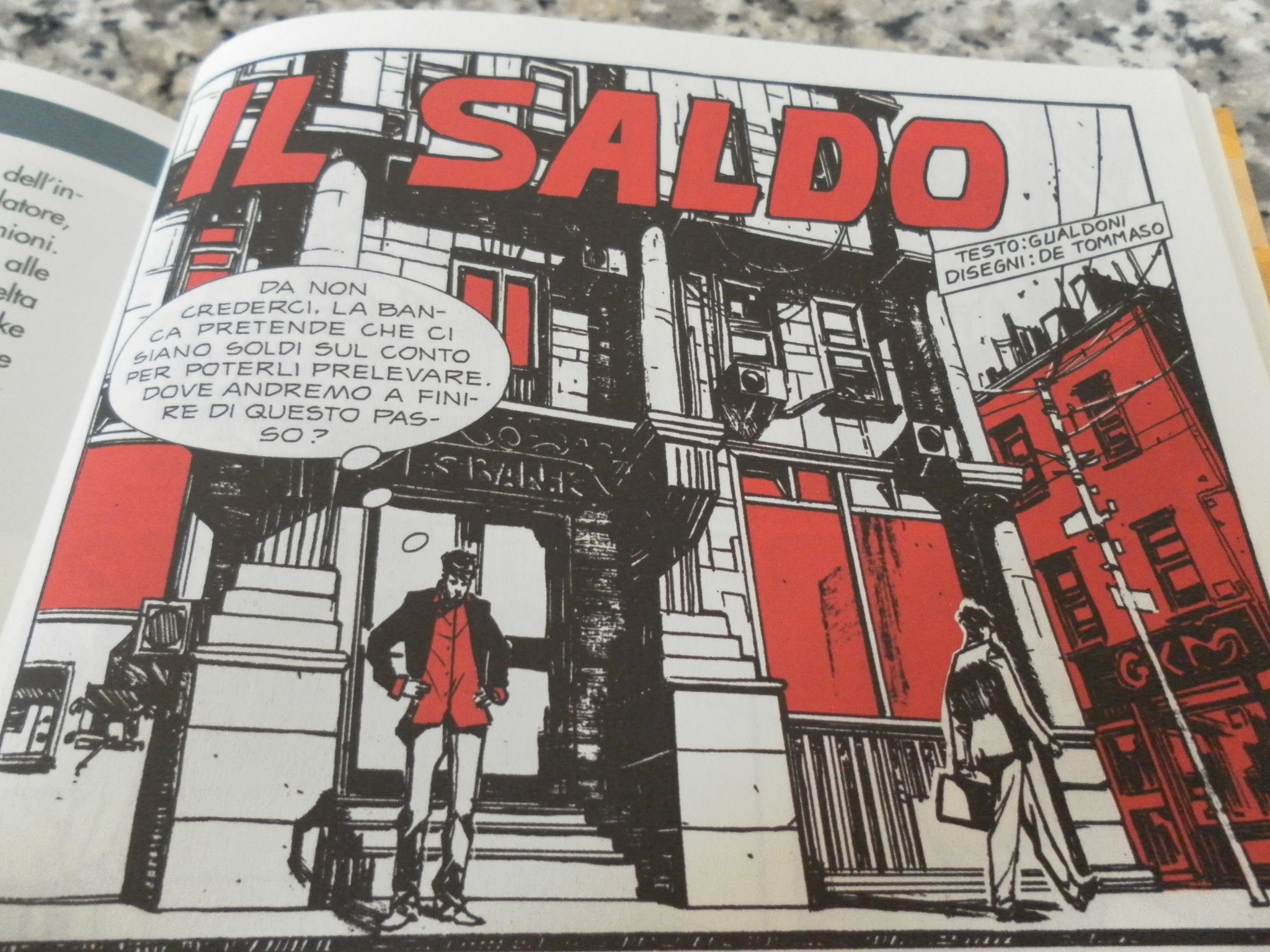 Dylan Dog, Il saldo, Tavola a fumetti, Rosso e nero, Full HD, sfondo per iPad e tablet