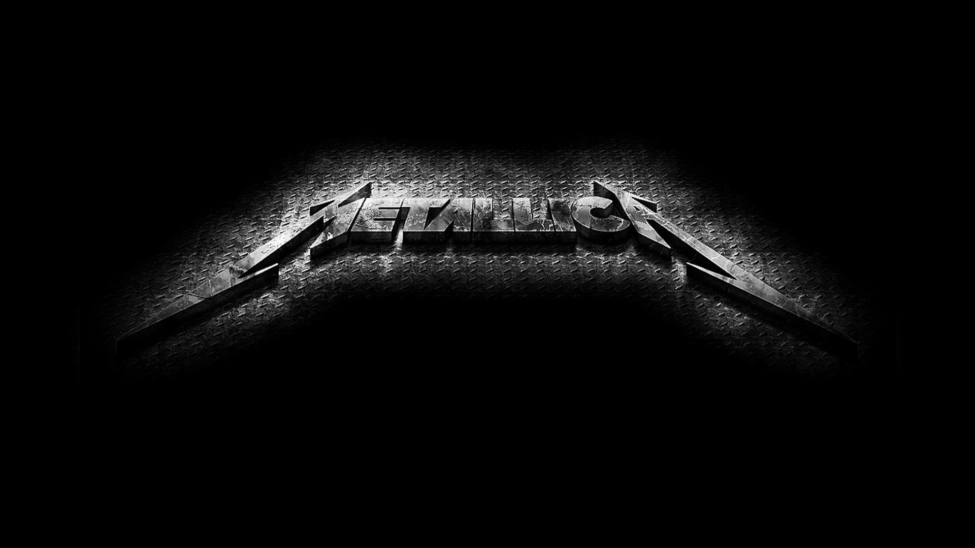 Metallica, Logo Metallica, Black Album, Sfondo nero, Full HD, wallpaper per portatile