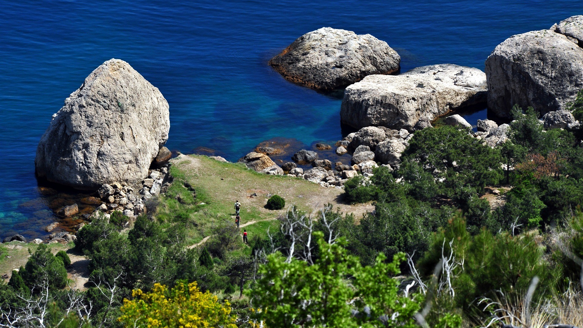 Crimea, Massi, Costa, Mare, Full HD 1080p, sfondo desktop