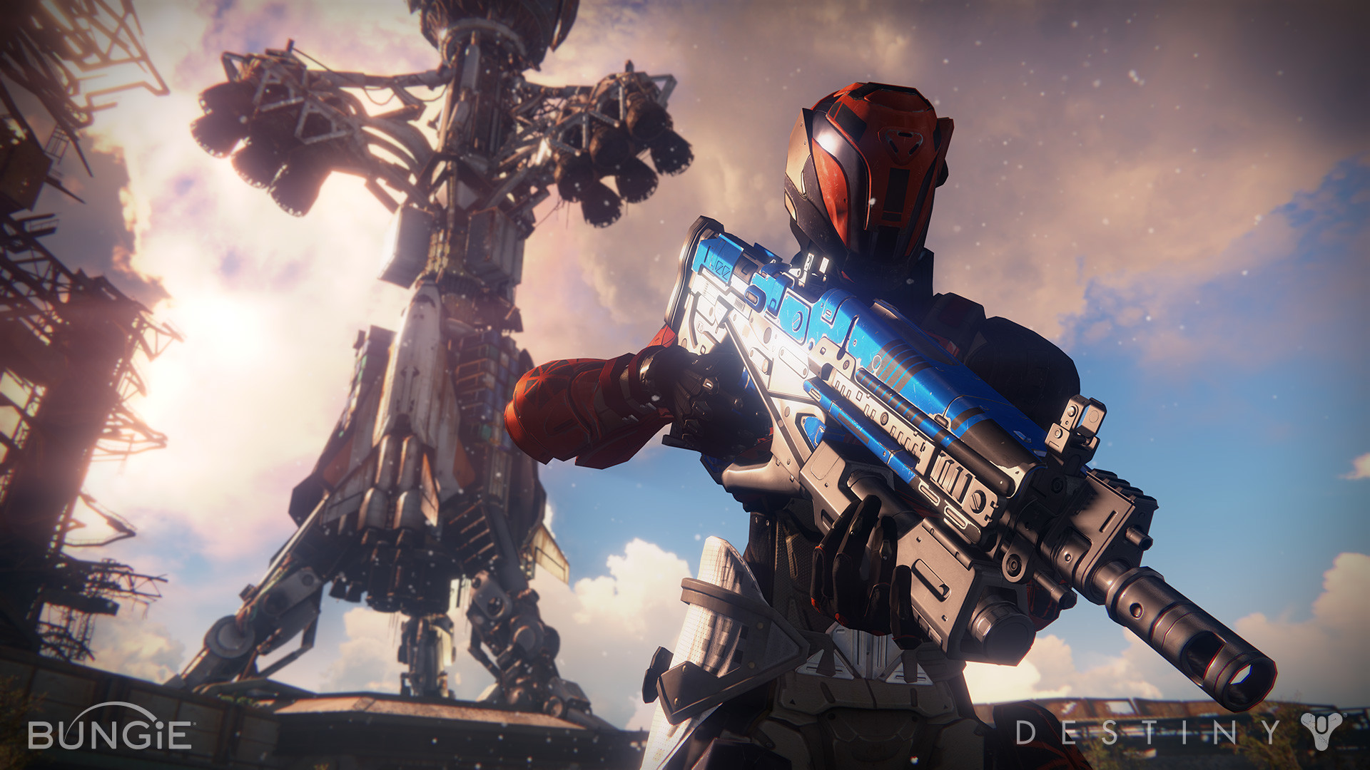 Destiny, Bungie, Guardiano, Fucile, Rovine, 1920x1080, immagine di sfondo