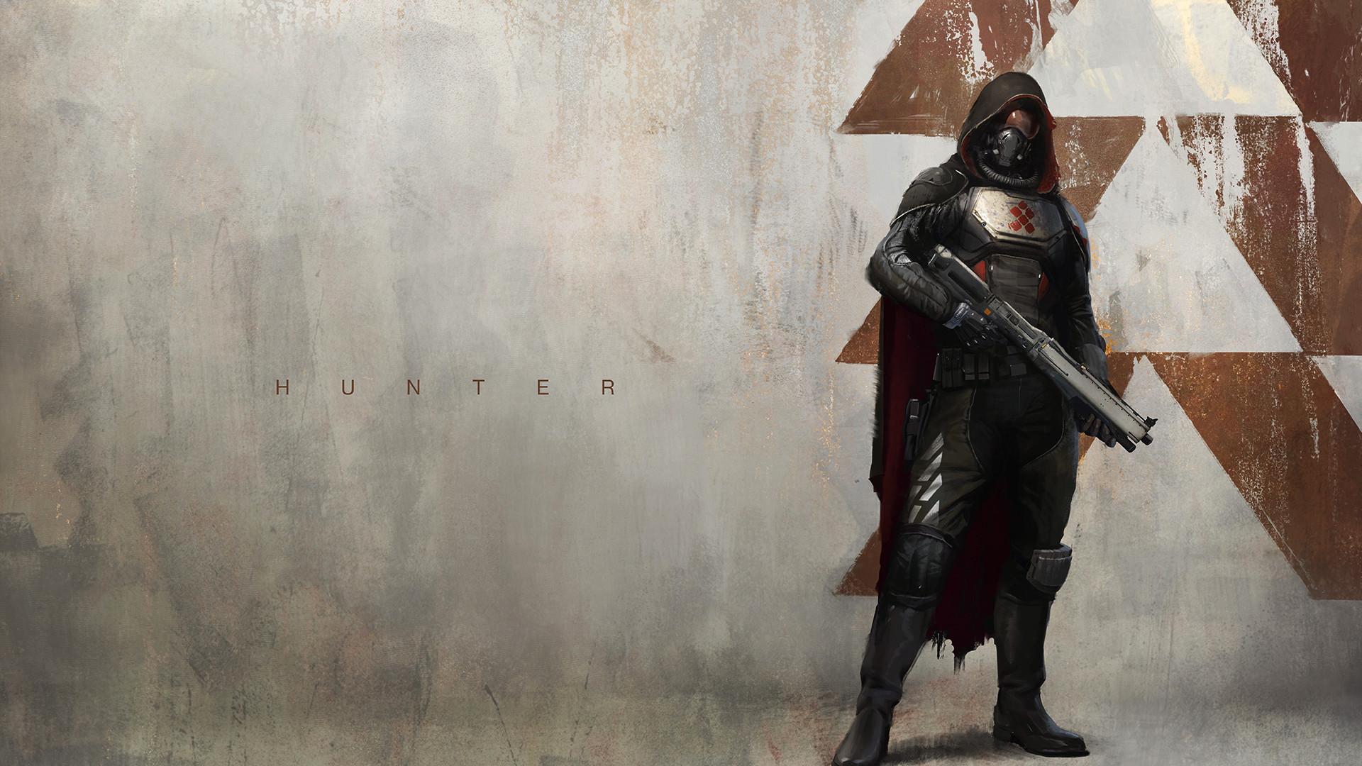 Destiny, Cacciatore, Simbolo di classe, Fucile, Full HD, sfondo per portatile