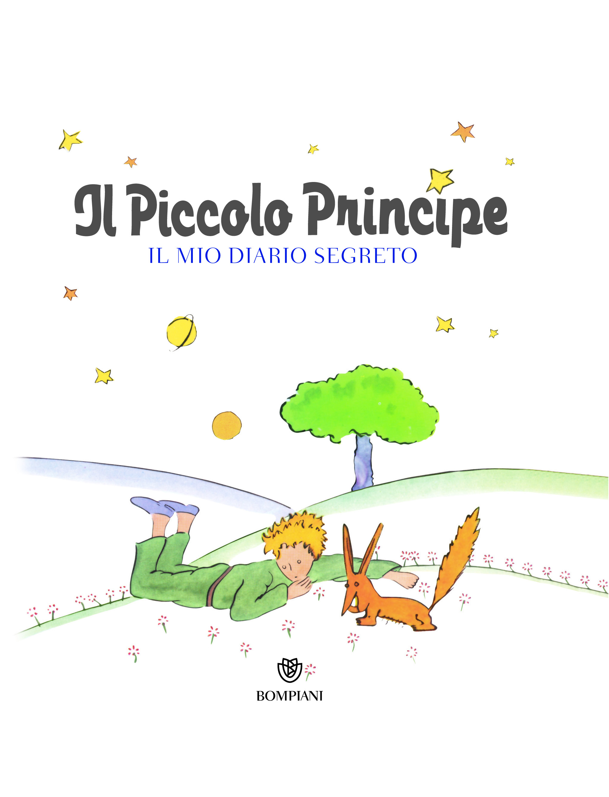 Il Piccolo Principe, Il mio diario segreto, Volpe, Albero, Illustrazione, sfondo iPad QHD+