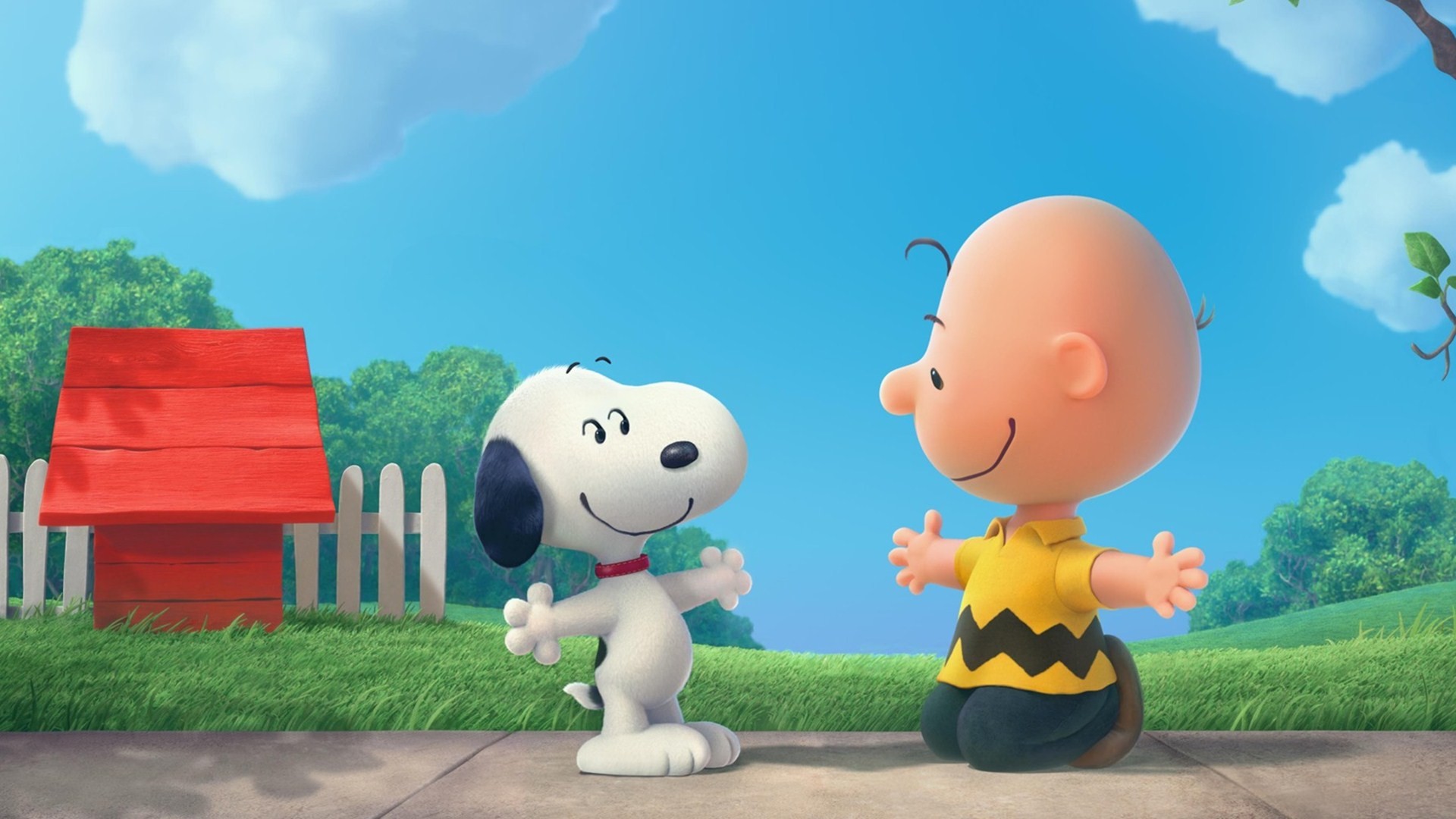 Snoopy, Charlie Brown, Snoopy & Friends - Il film dei Peanuts, Animazione 3D, immagine di sfondo