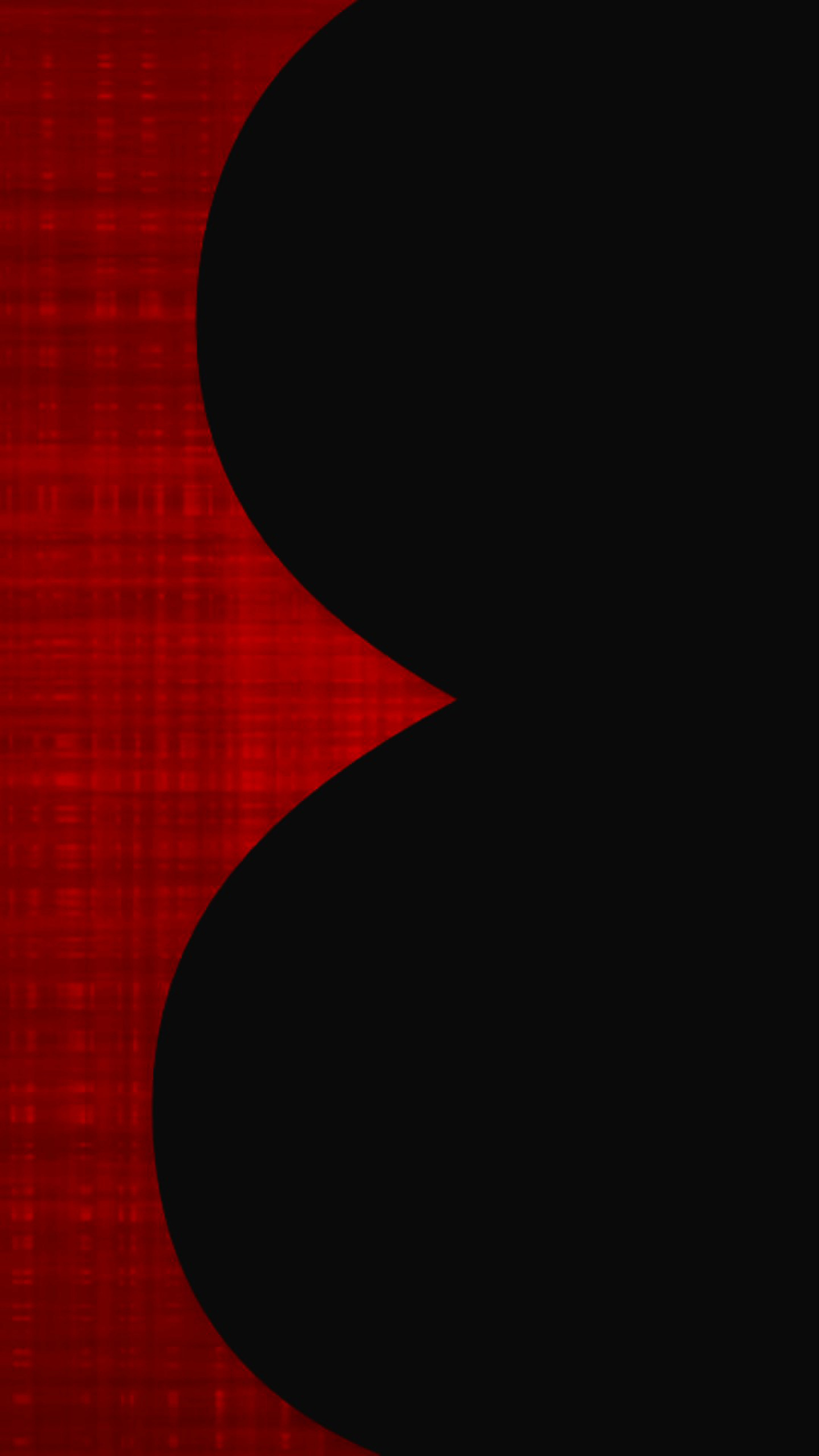 Cornice Infinity Display, Nero, Rosso, Minimalista, schermata di blocco Samsung S8