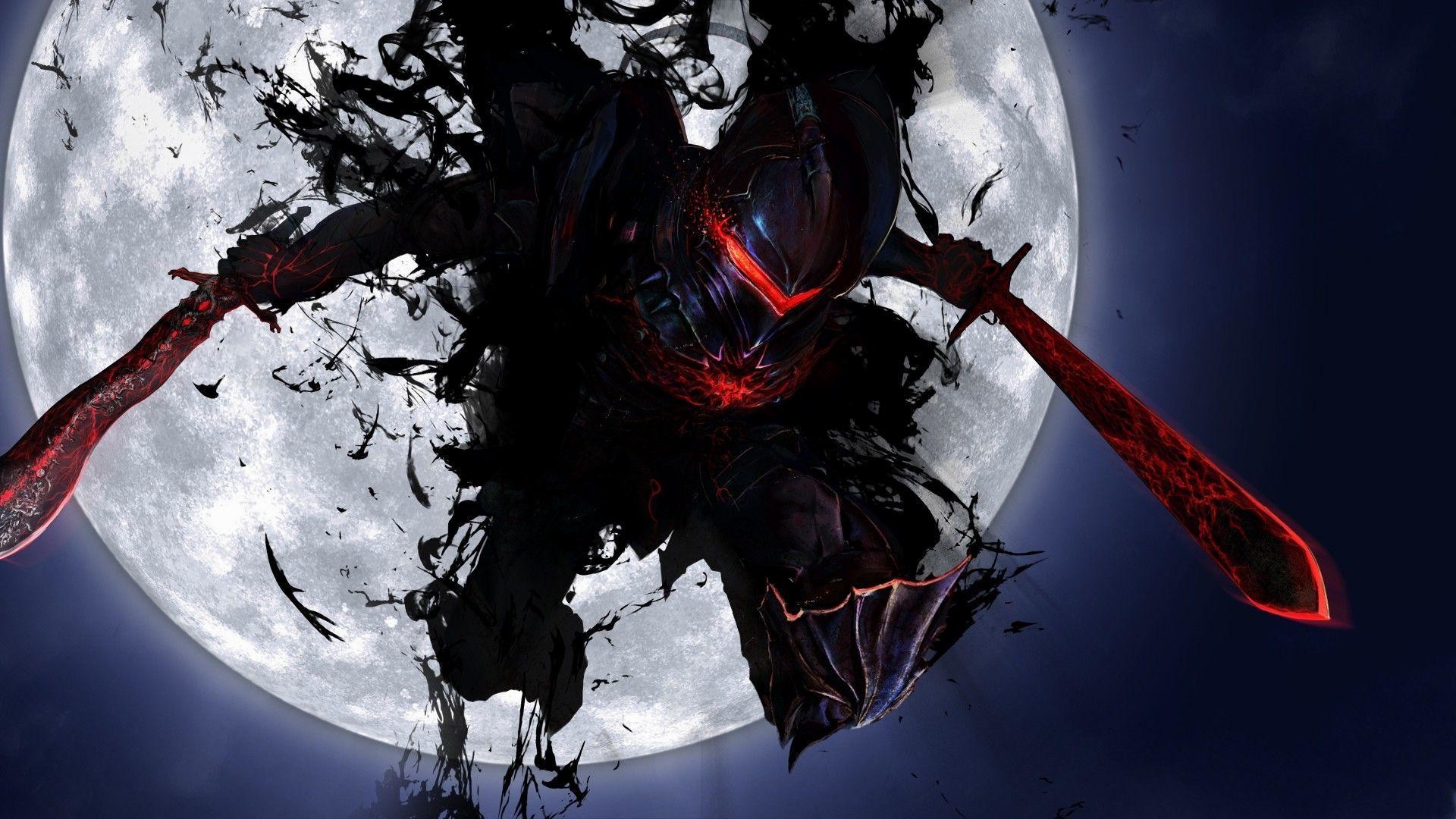 Berserker, Fate/Zero, Luna piena, Anime, Full HD, sfondo Windows 11