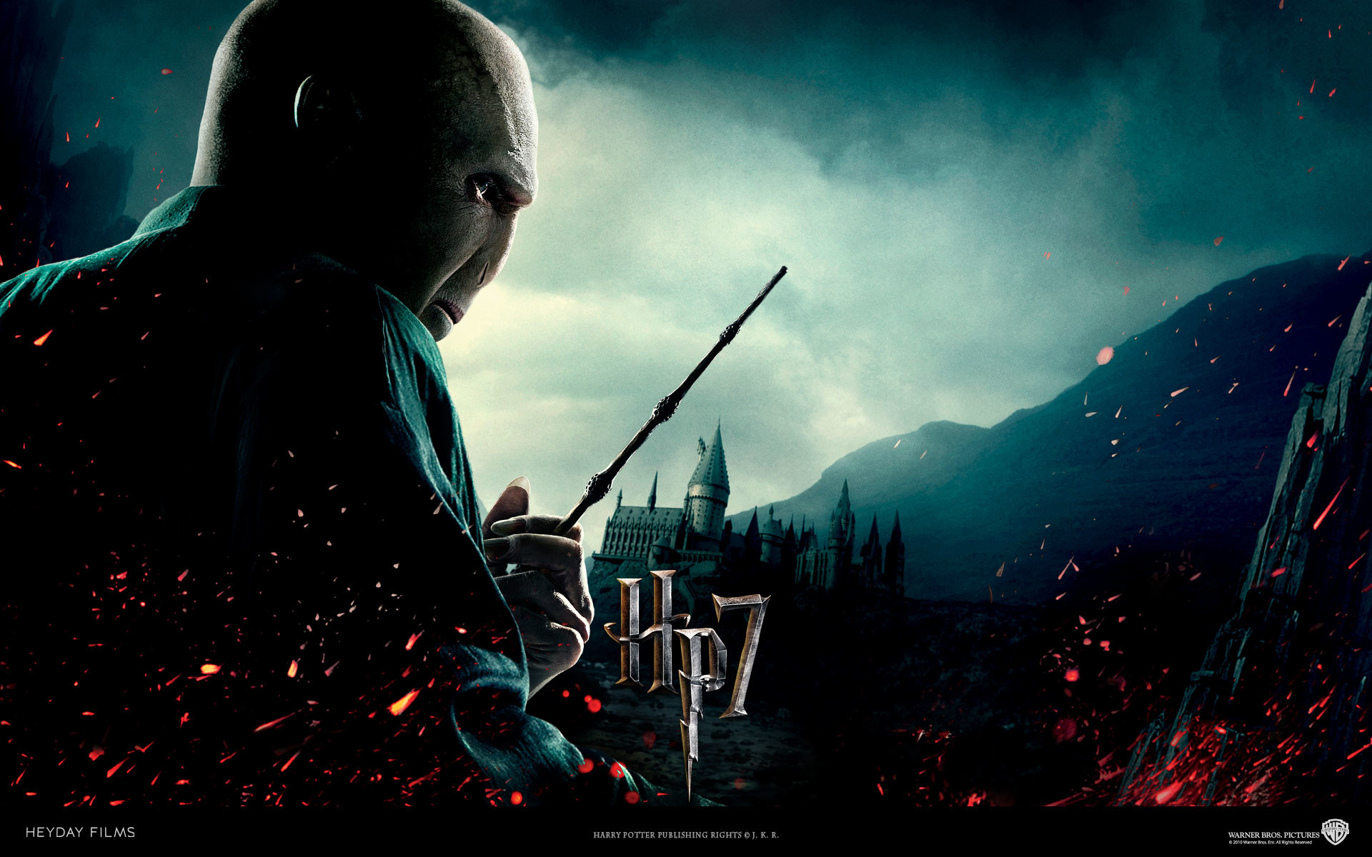 Lord Voldemort, Ralph Fiennes, Harry Potter e i Doni della Morte, Bacchetta di Sambuco, Hogwarts, immagine di sfondo