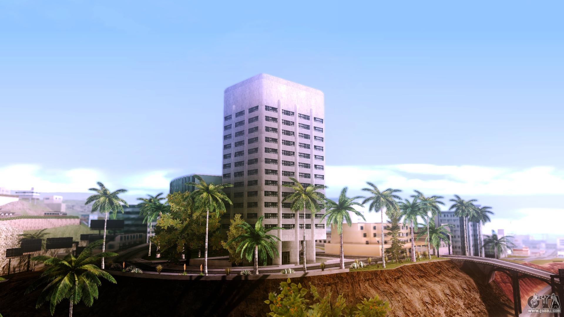 GTA San Andreas, Los Santos, Palme, Mod grafica, Full HD, wallpaper per computer