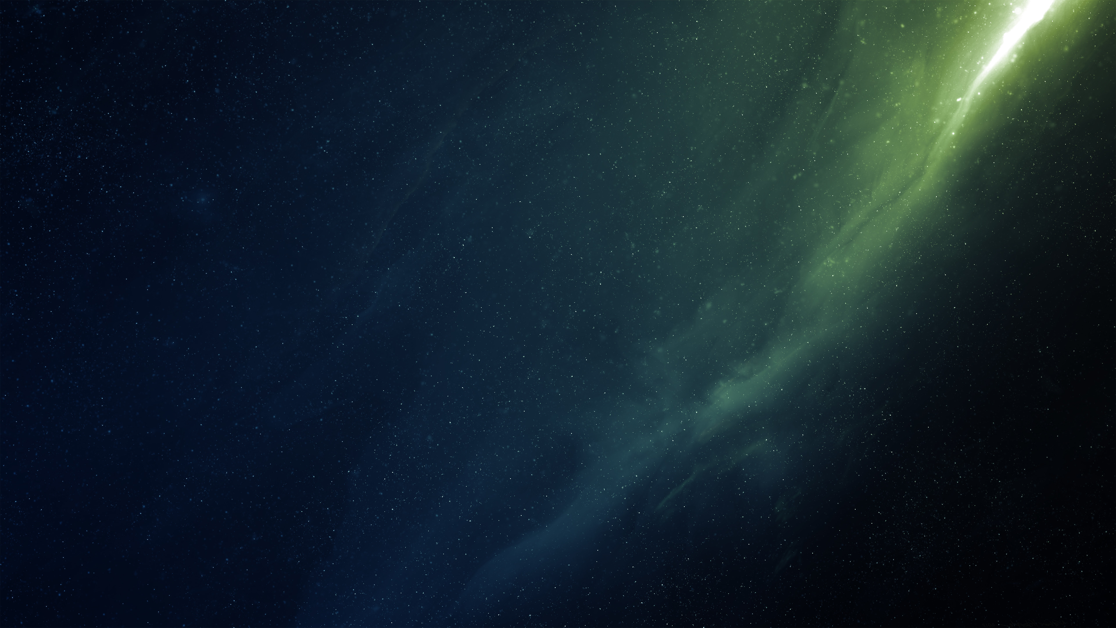 Spazio, Verde, Minimalista, 4K, sfondo desktop