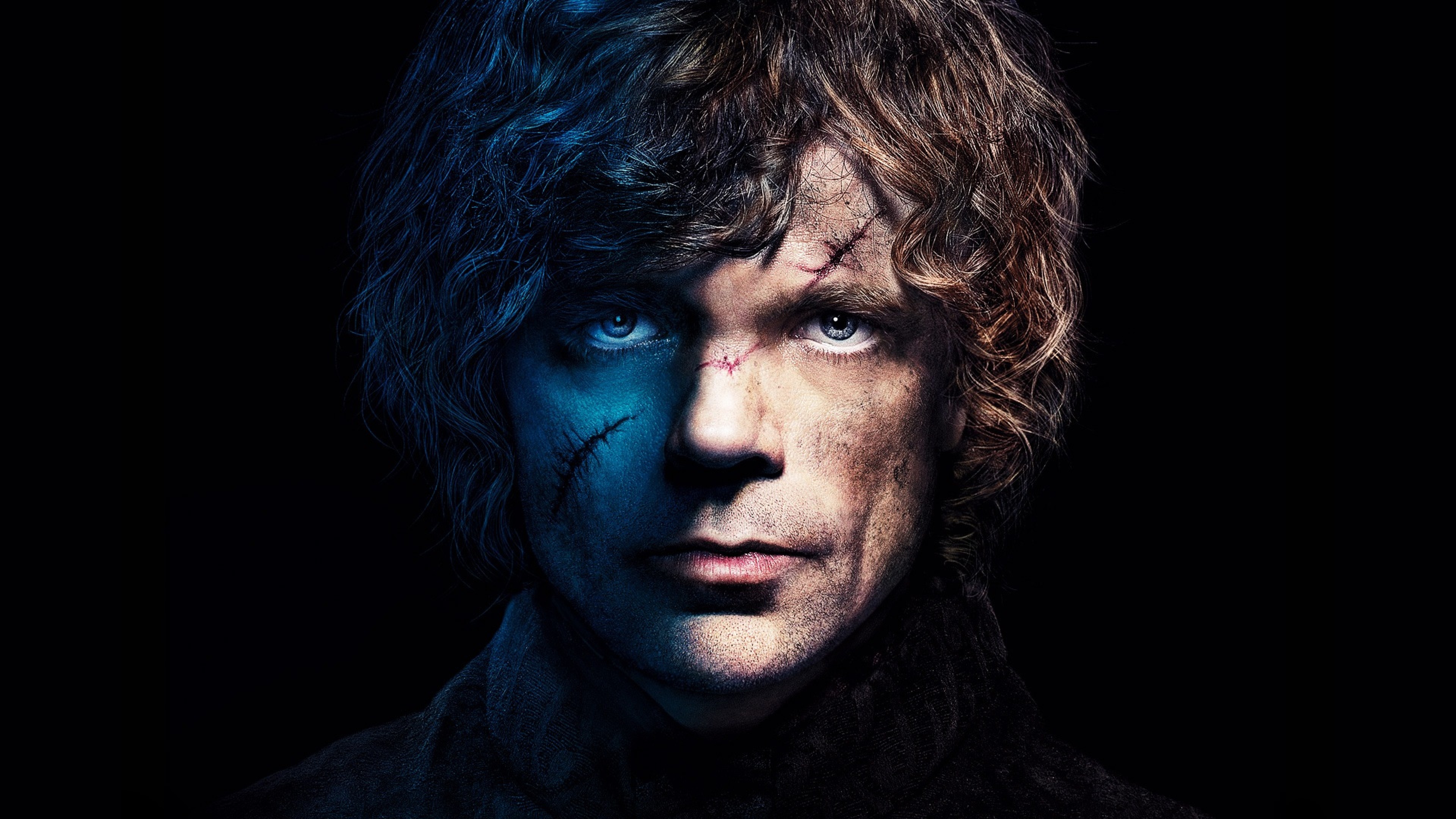 Peter Dinklage, Tyrion Lannister, Il Trono di Spade, Ritratto, Cicatrice, sfondo 16:9 4K