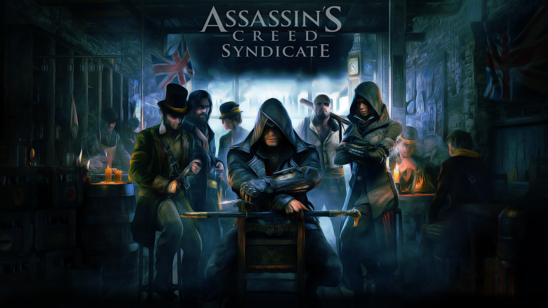 Jacob Frye, Evie Frye, Assassin's Creed Syndicate, Covo, Logo, Full HD, sfondo per PC e portatile